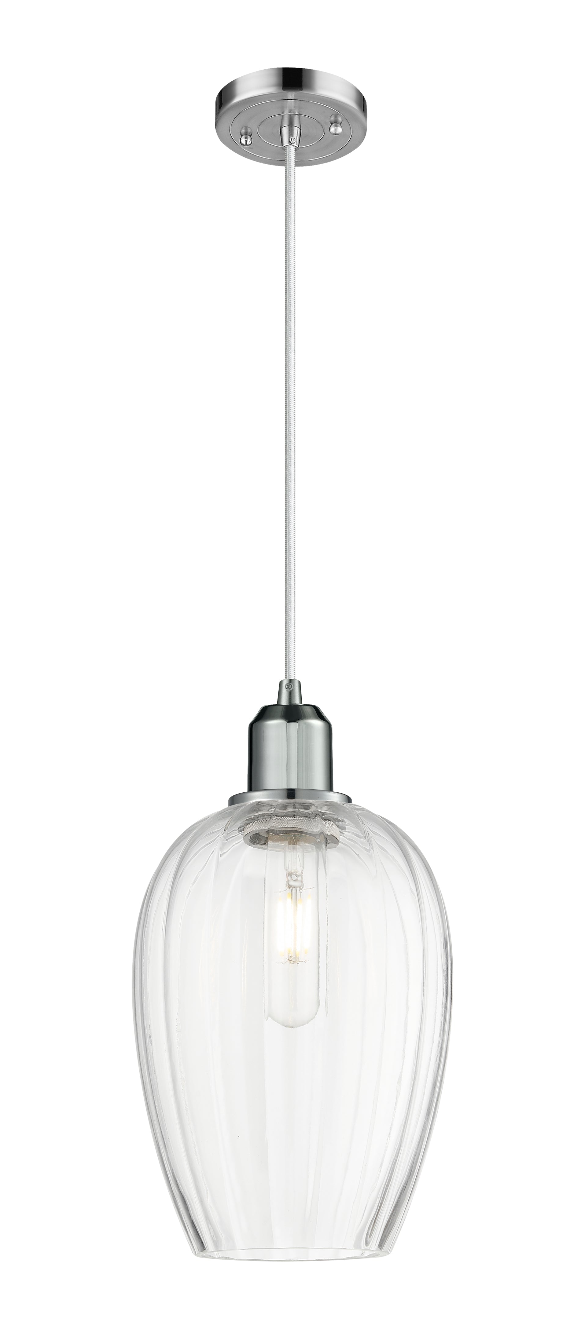 Austere Mini Pendant Matte Black Brass