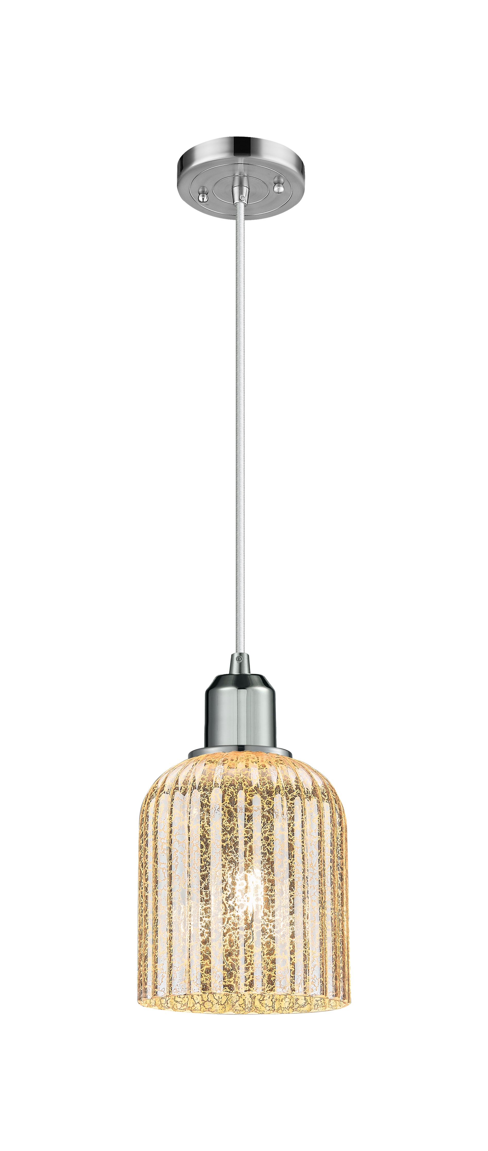 Austere Mini Pendant Matte Black Brass