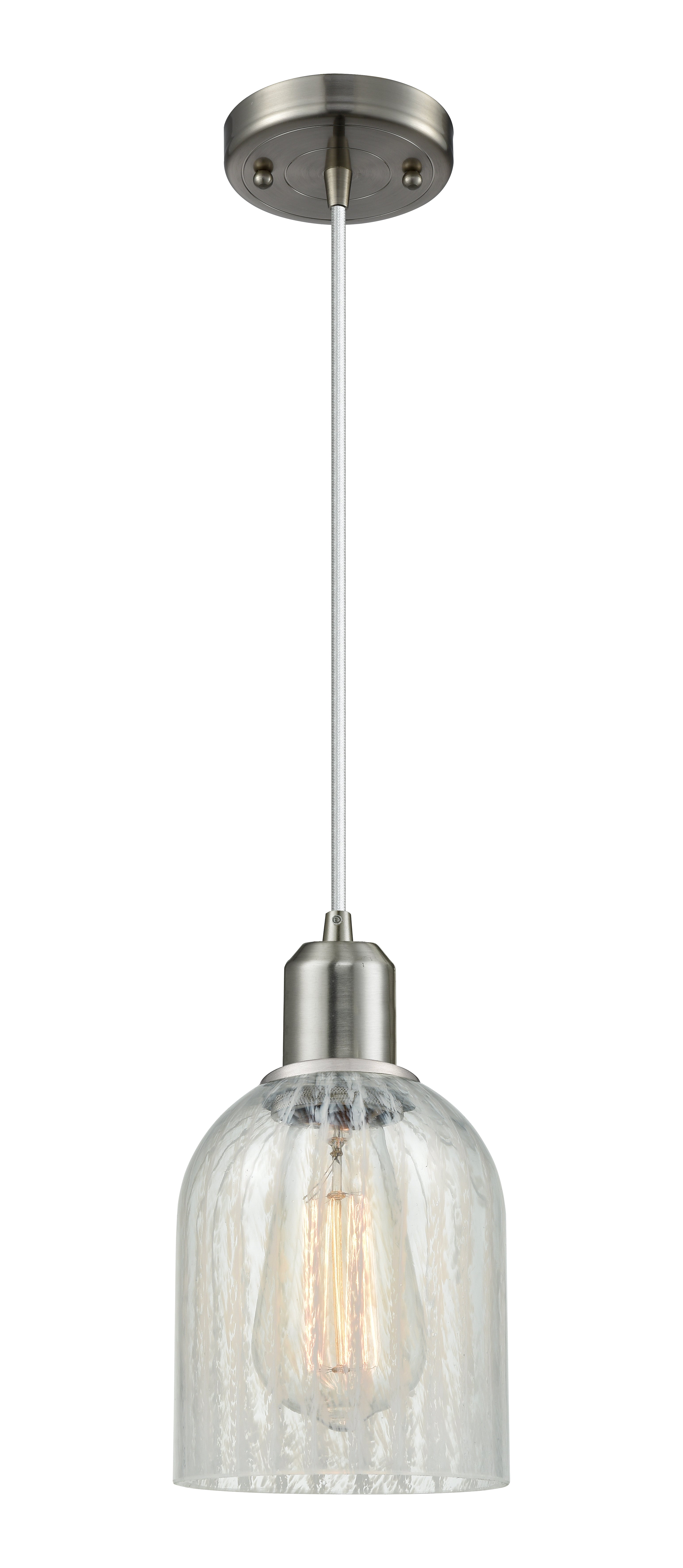 Austere Mini Pendant Matte Black Brass