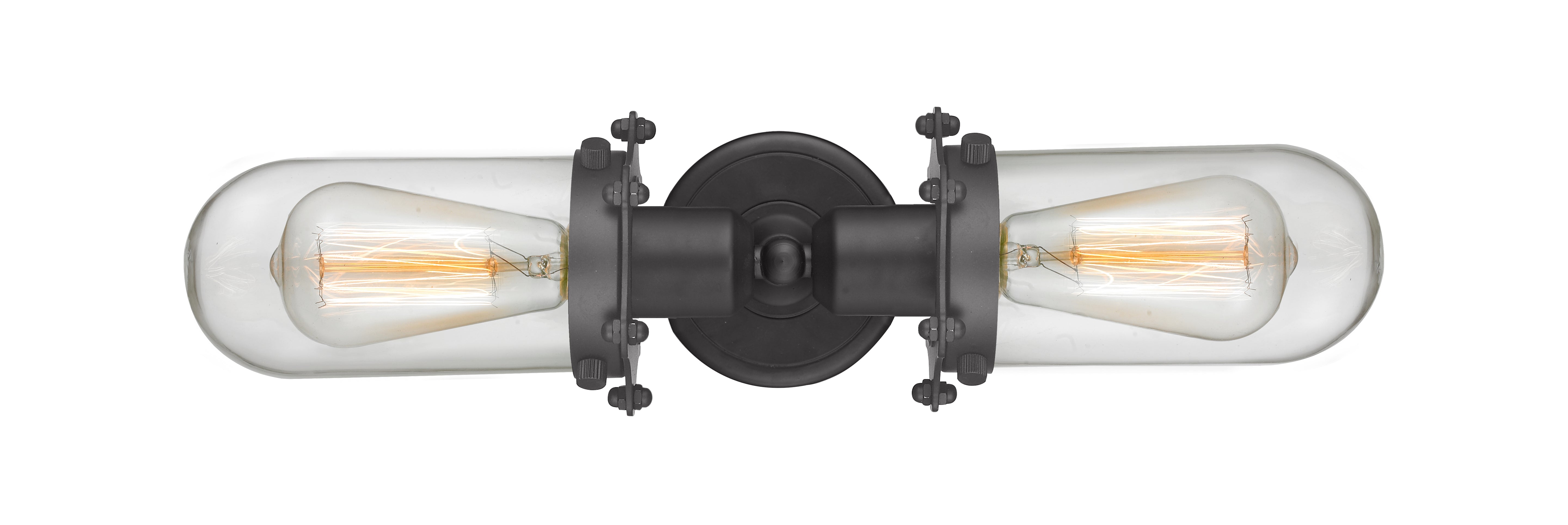 Austere Linear Bath Vanity Light Cast Brass