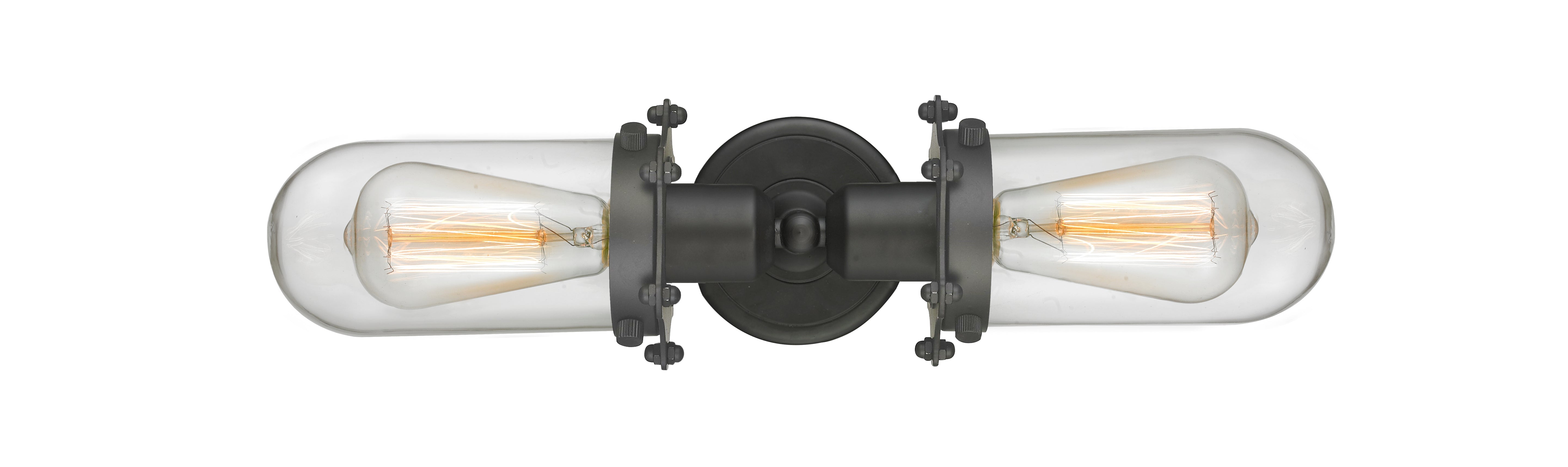 Austere Linear Bath Vanity Light Cast Brass
