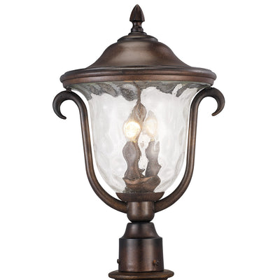 19'' Santa Barbara Outdoor 3 Light Burnished Bronze Outdoor Lantern Head