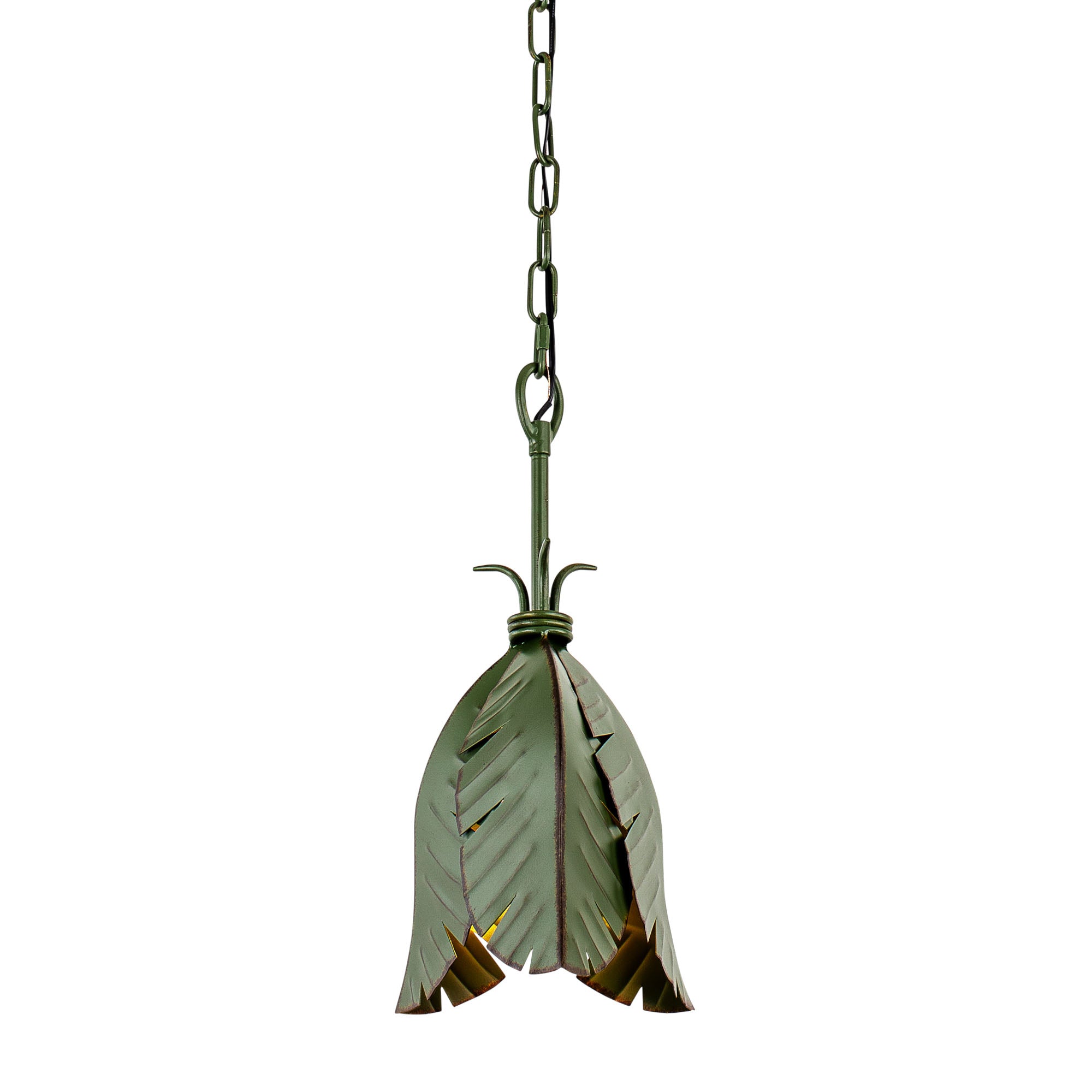 Banana Leaf 1 Light Mini Pendant