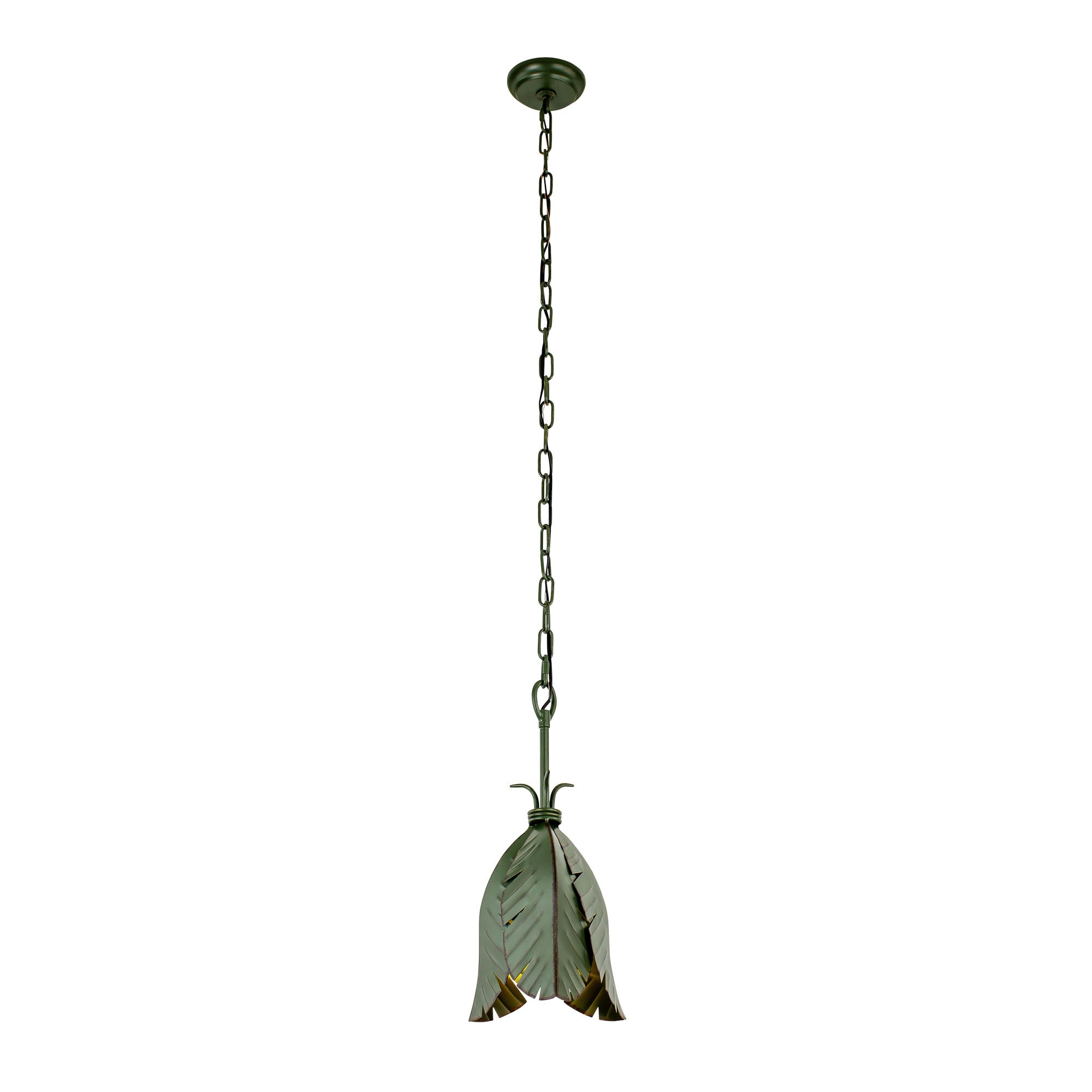 Banana Leaf 1 Light Mini Pendant