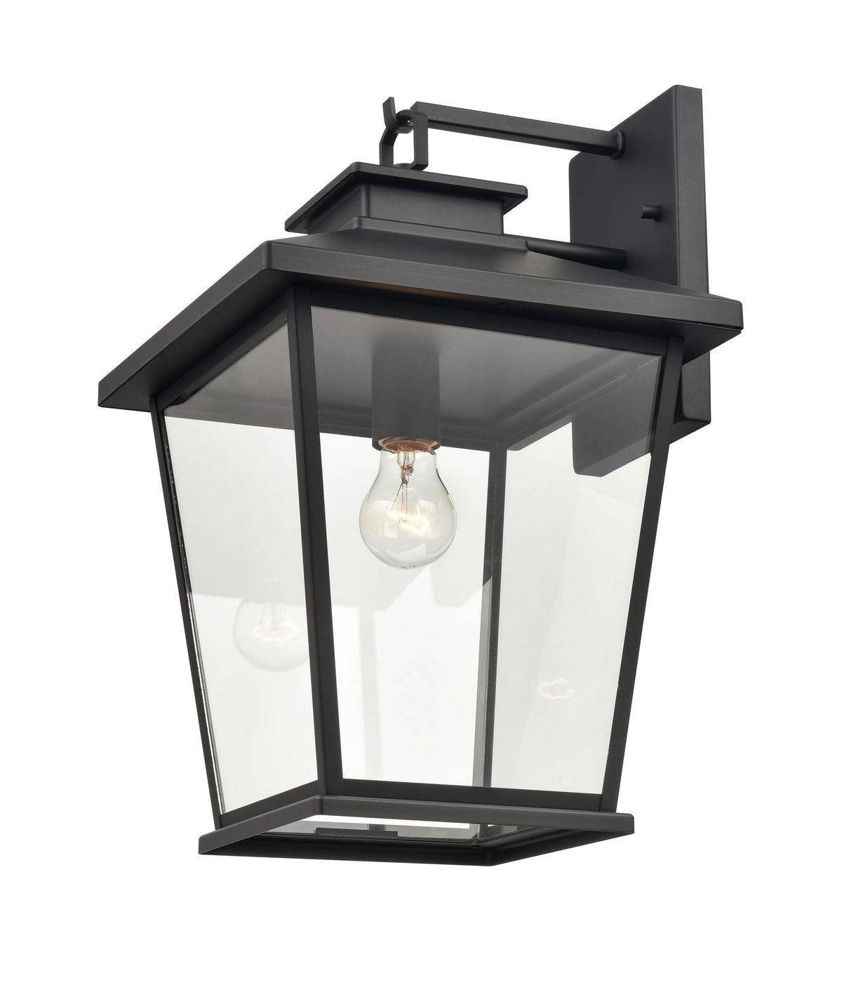 11'' Bellmon Powder Coated Black 1 Light Wall Sconce