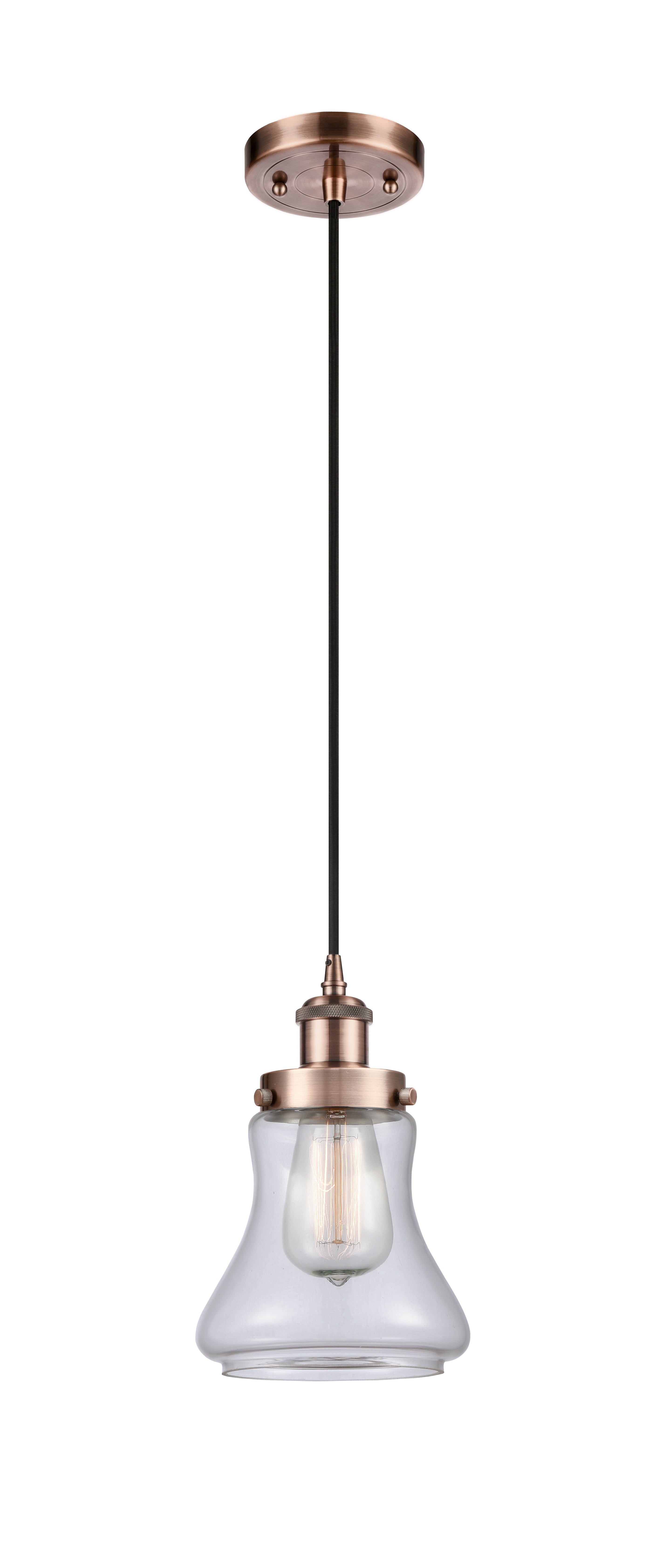Ballston Urban Mini Pendant Antique Copper