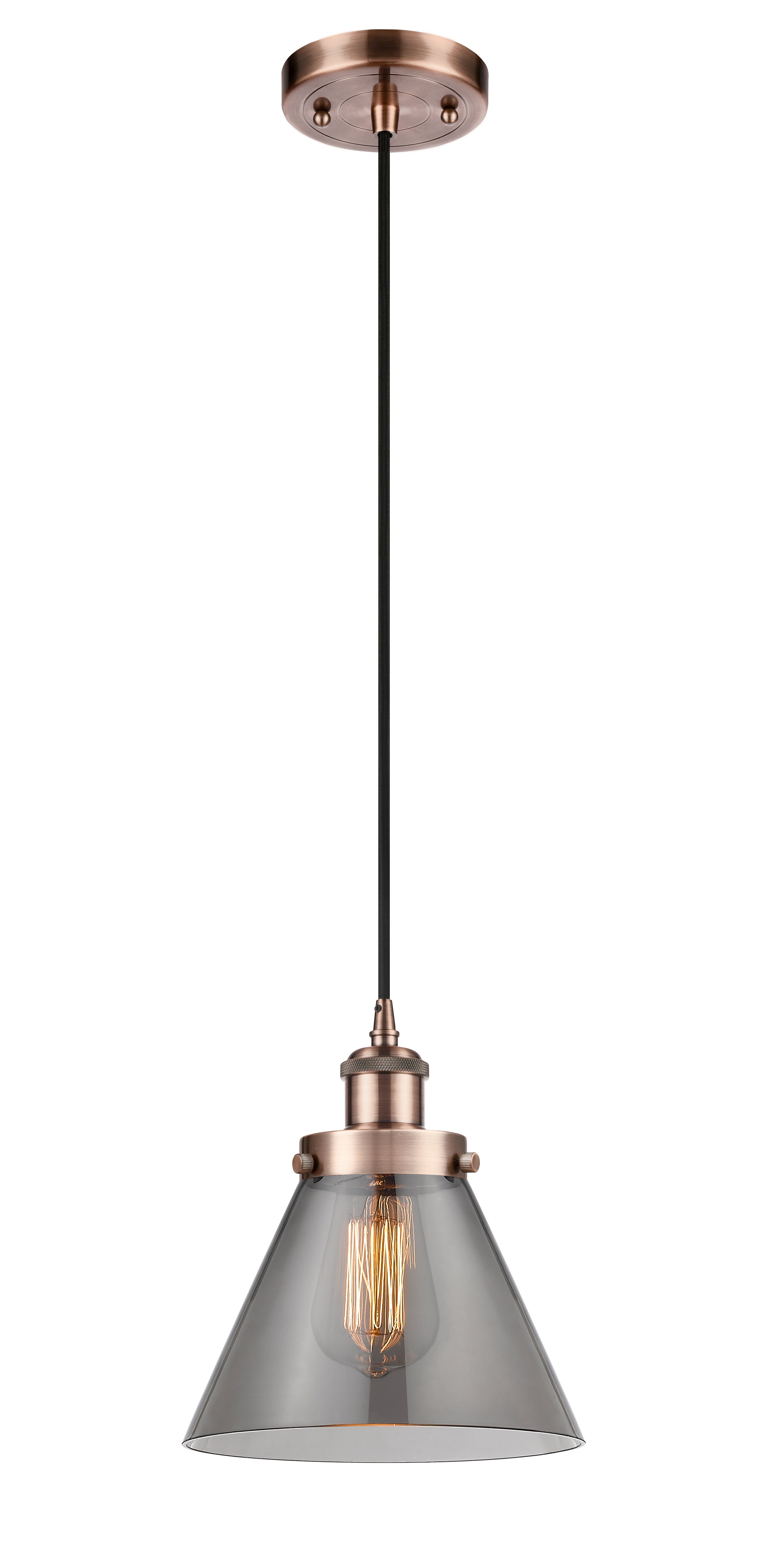 Ballston Urban Mini Pendant Antique Copper