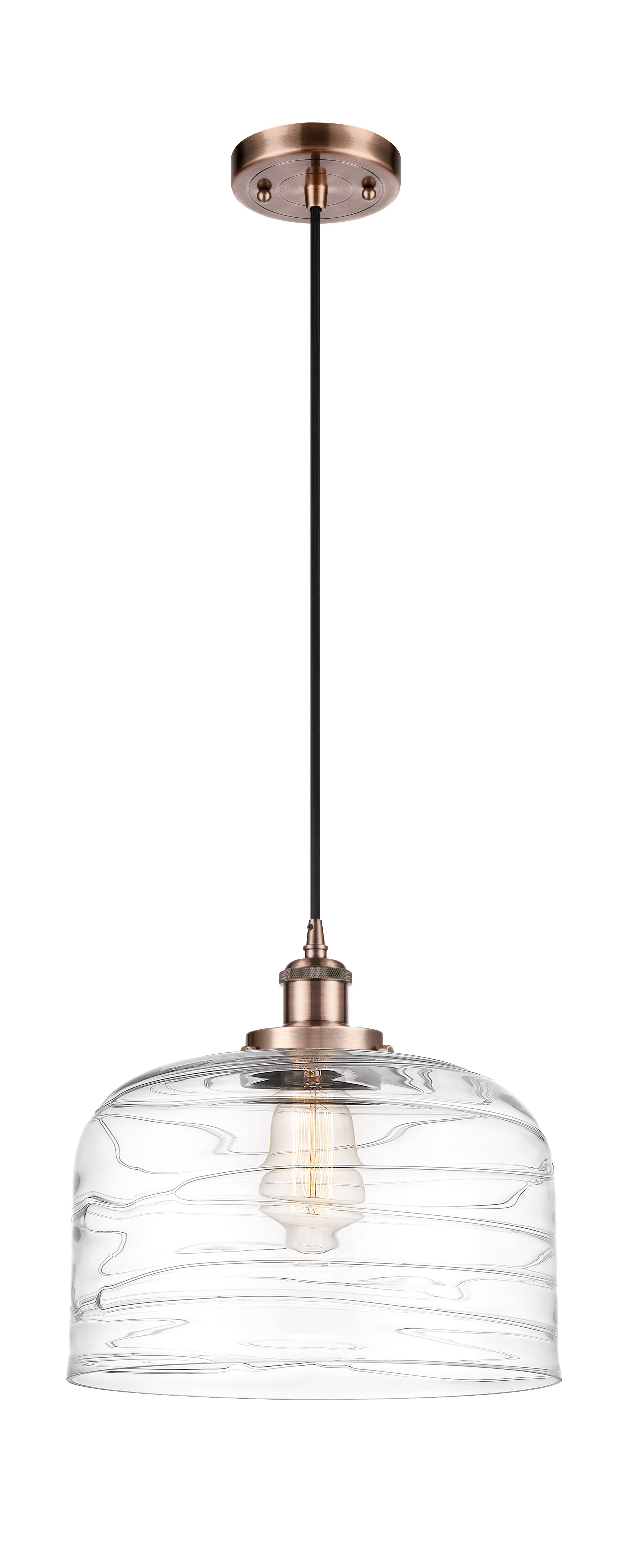 Ballston Urban Mini Pendant Cast Brass Antique