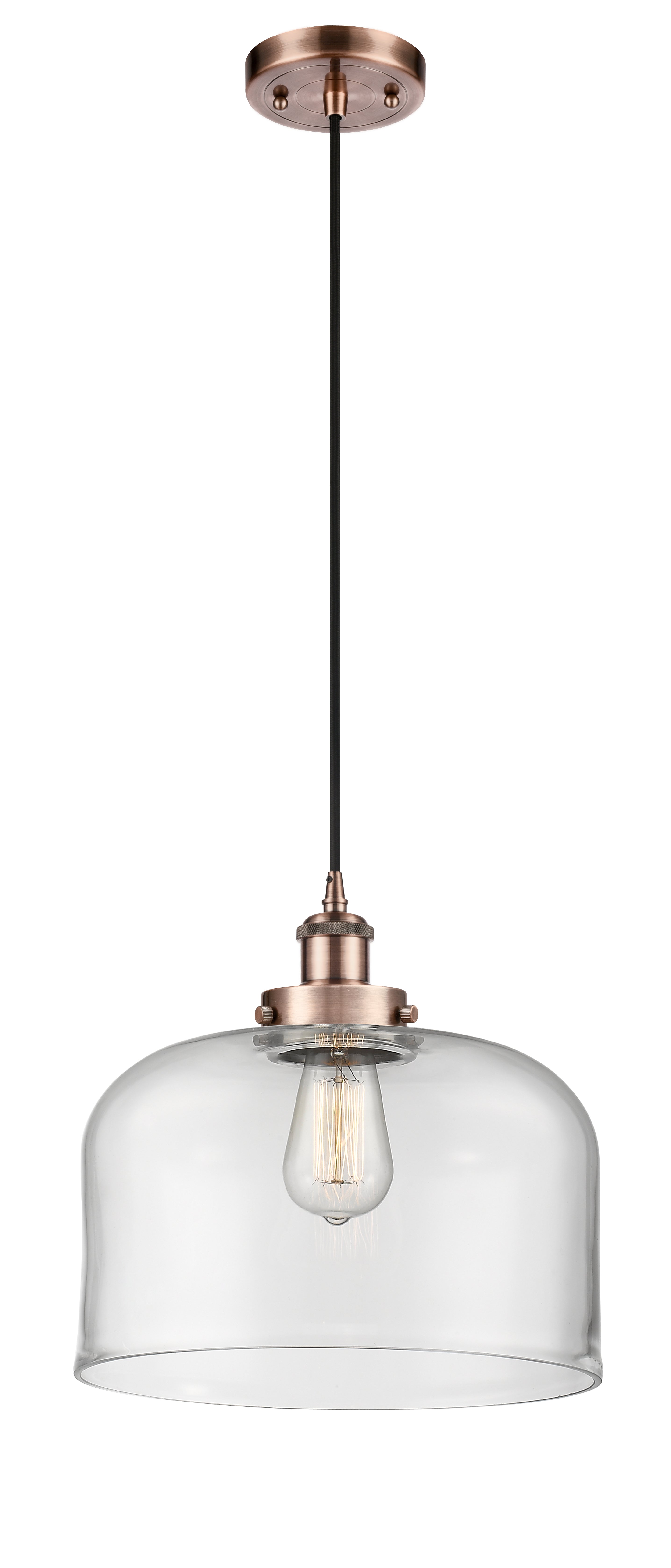 Ballston Urban Mini Pendant Antique Copper