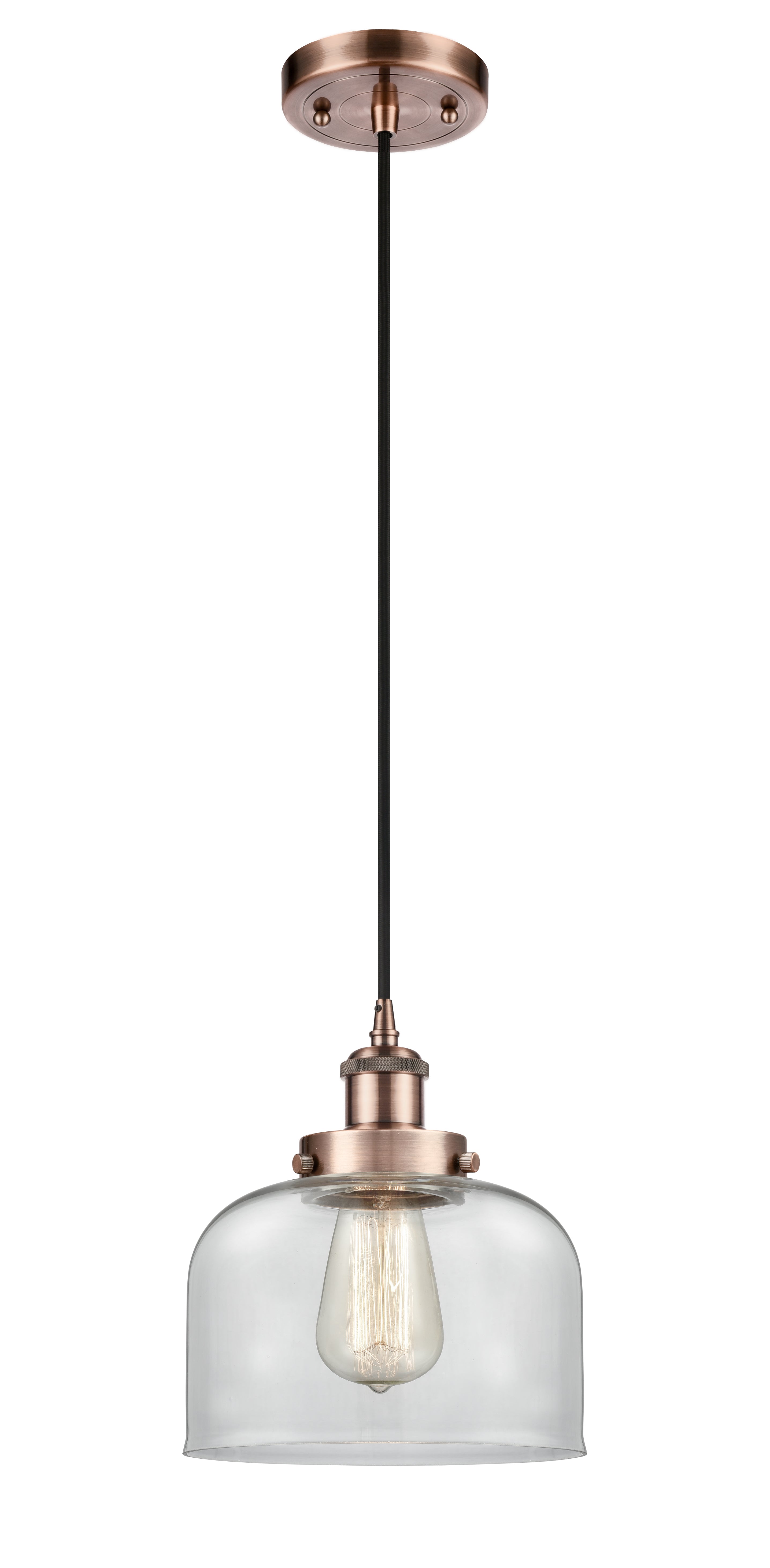 Ballston Urban Mini Pendant Antique Copper