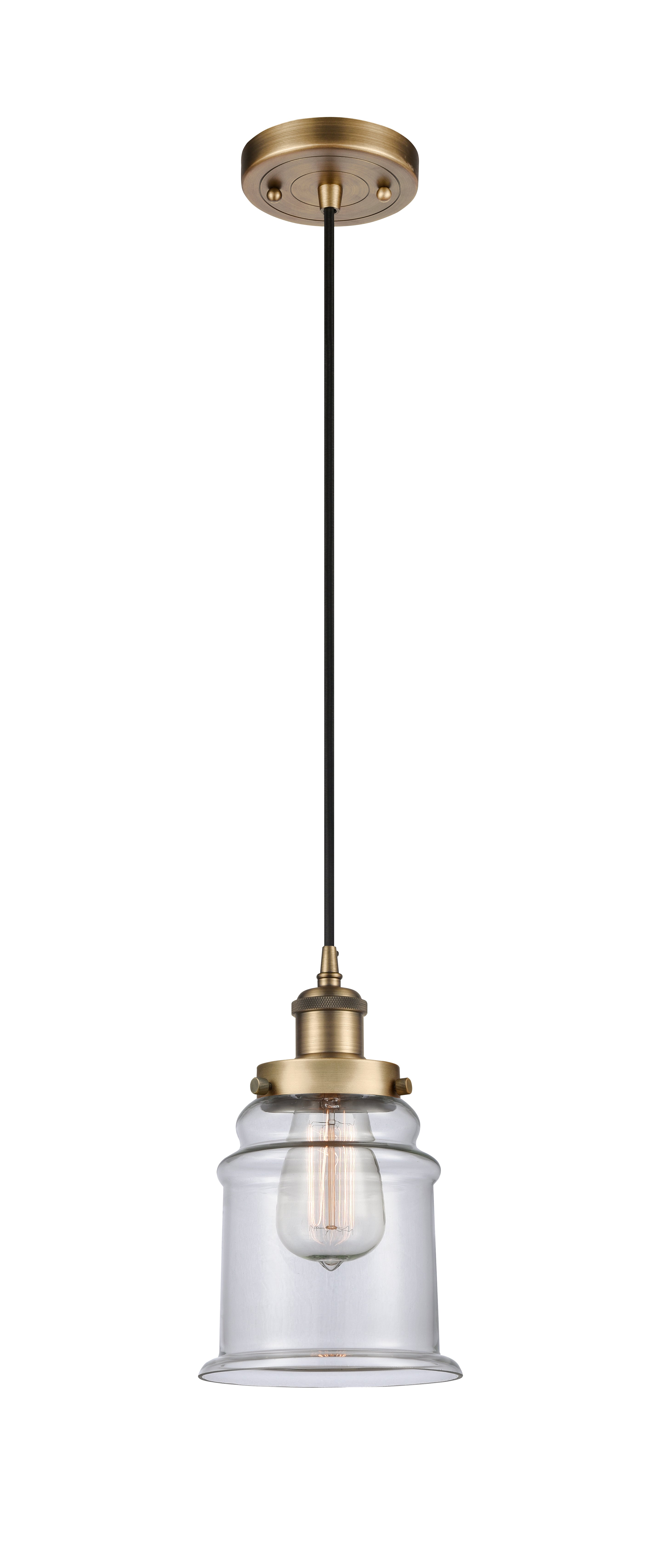 Ballston Urban Mini Pendant Antique Copper