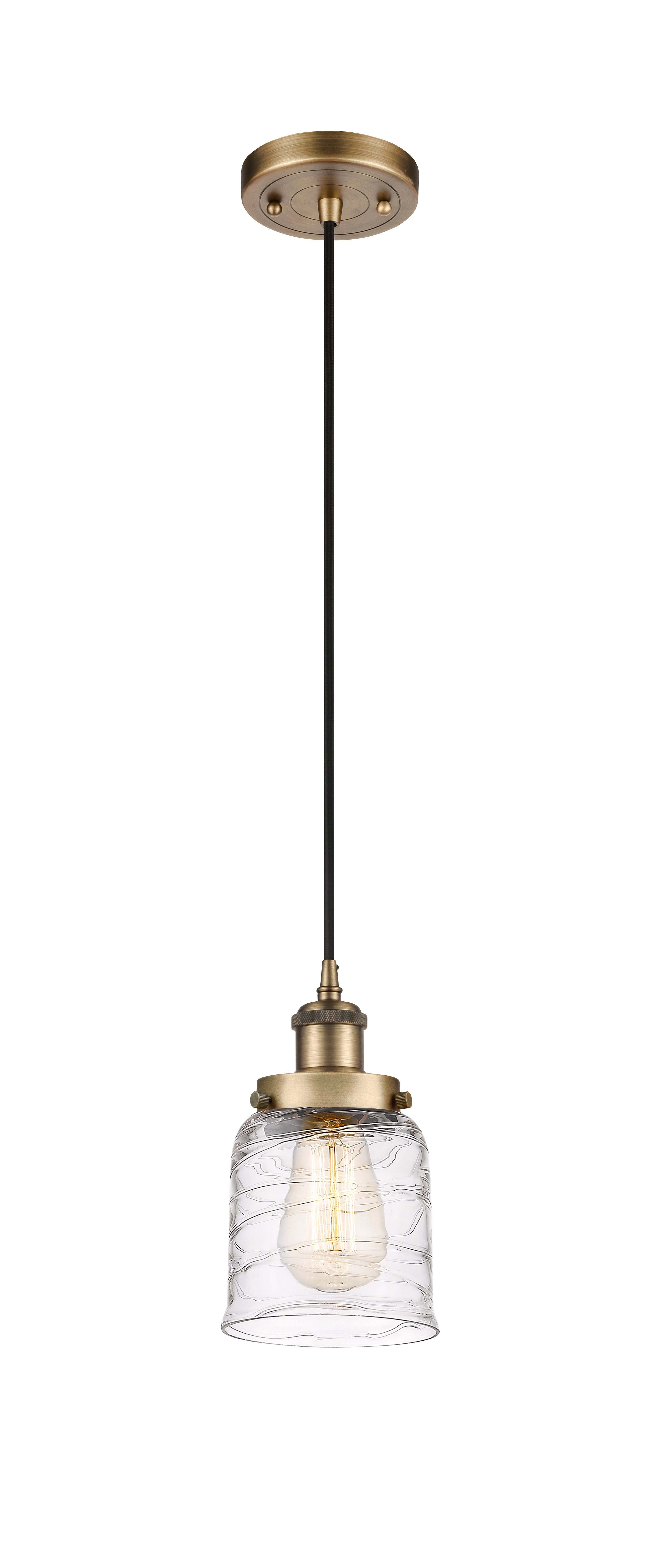 Ballston Urban Mini Pendant Cast Brass