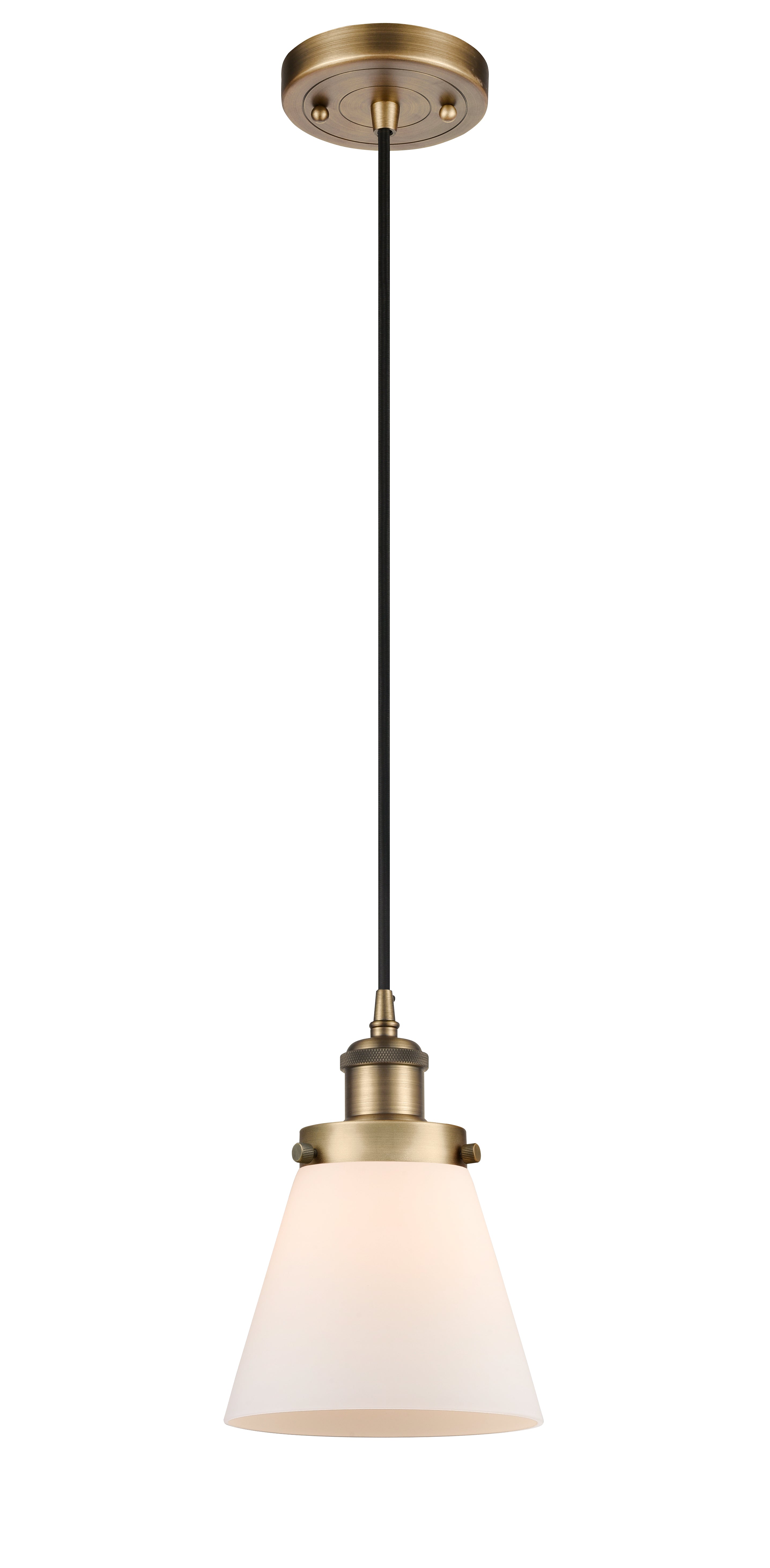 Ballston Urban Mini Pendant Cast Brass