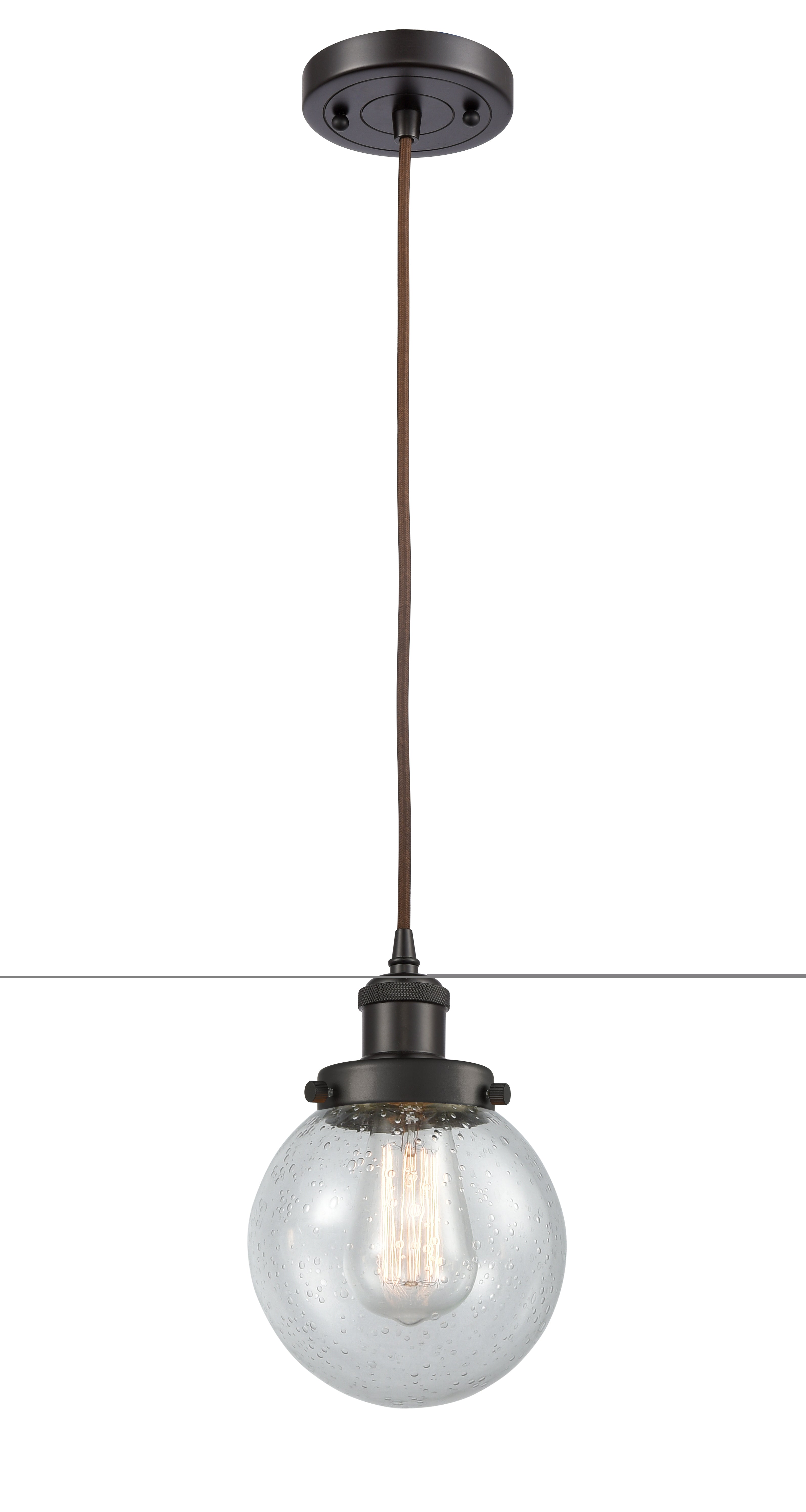 Ballston Urban Mini Pendant Antique Copper