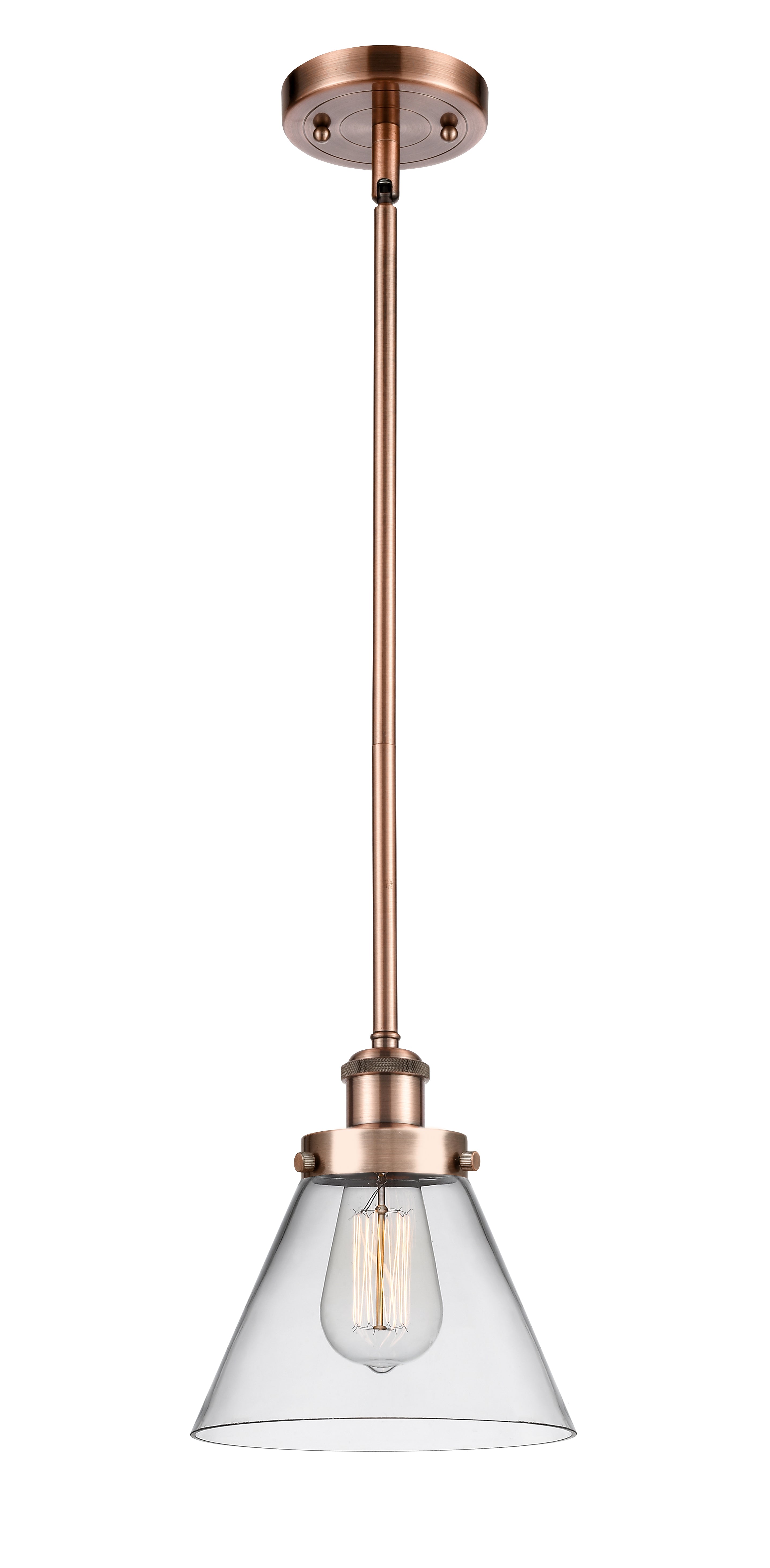 Ballston Urban Mini Pendant Antique Copper