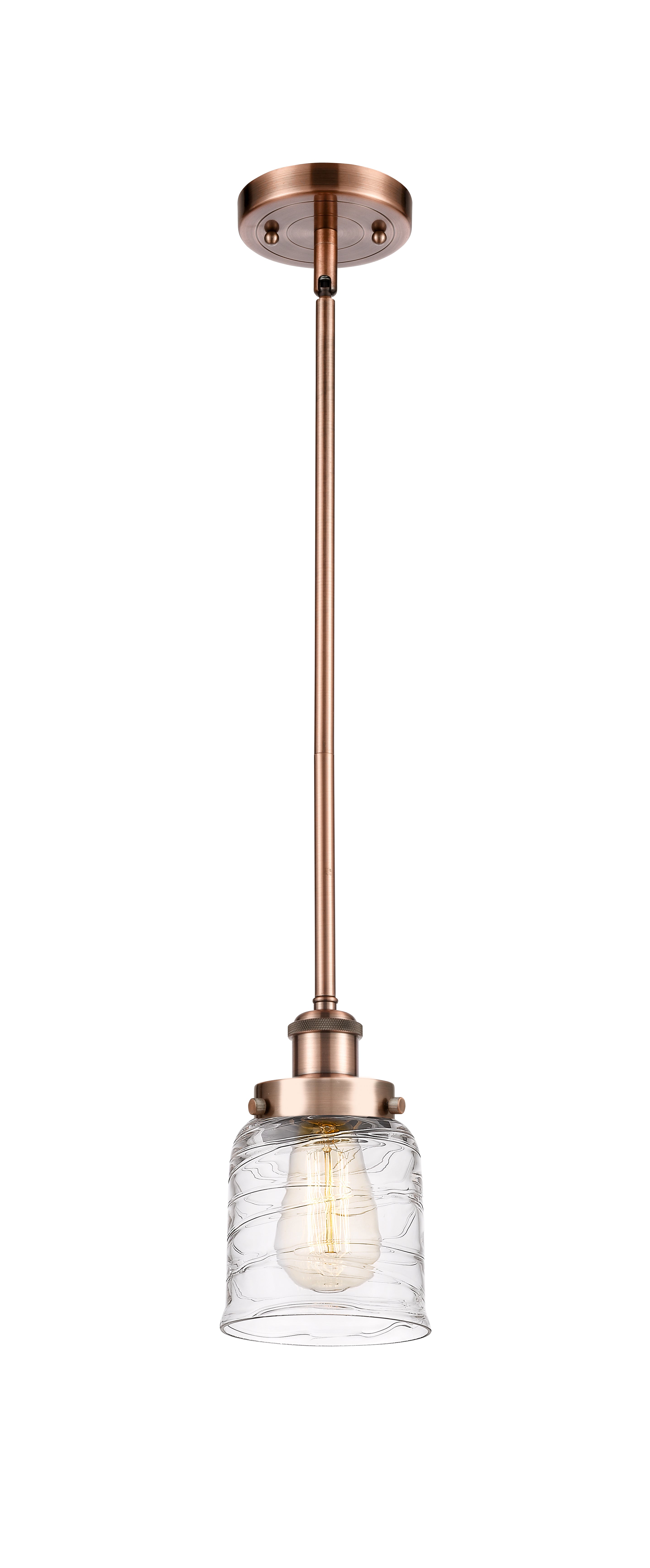 Ballston Urban Mini Pendant Cast Brass
