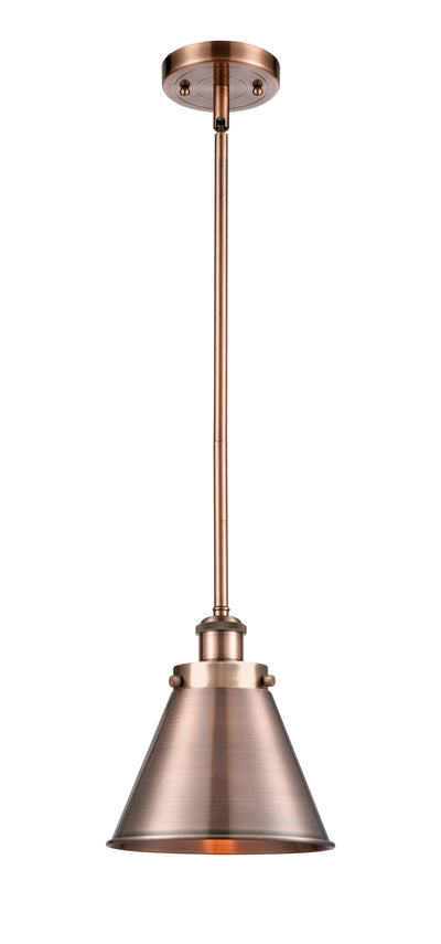 Appalachian 7-Inch 1-Light Stem-Hung Mini Pendant with LED Bulb