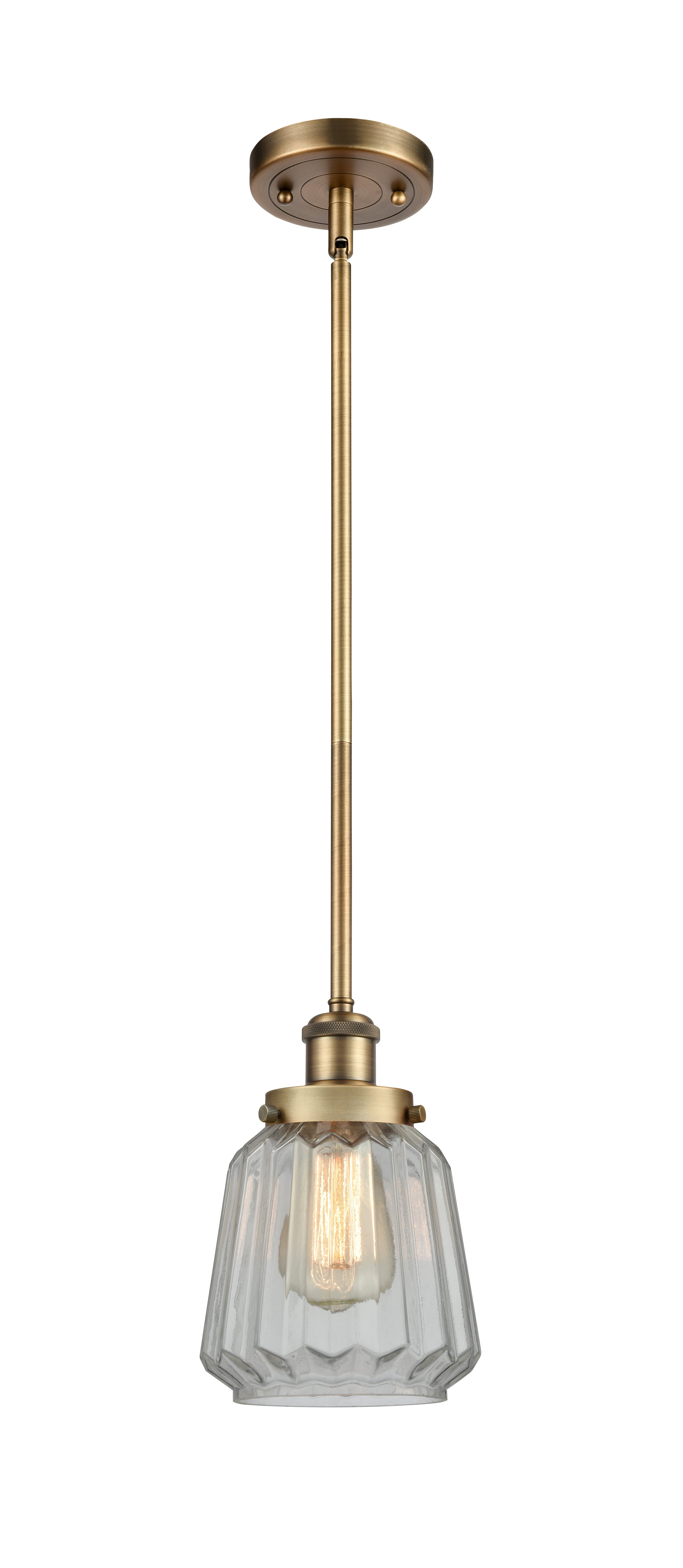 Ballston Urban Mini Pendant Cast Brass