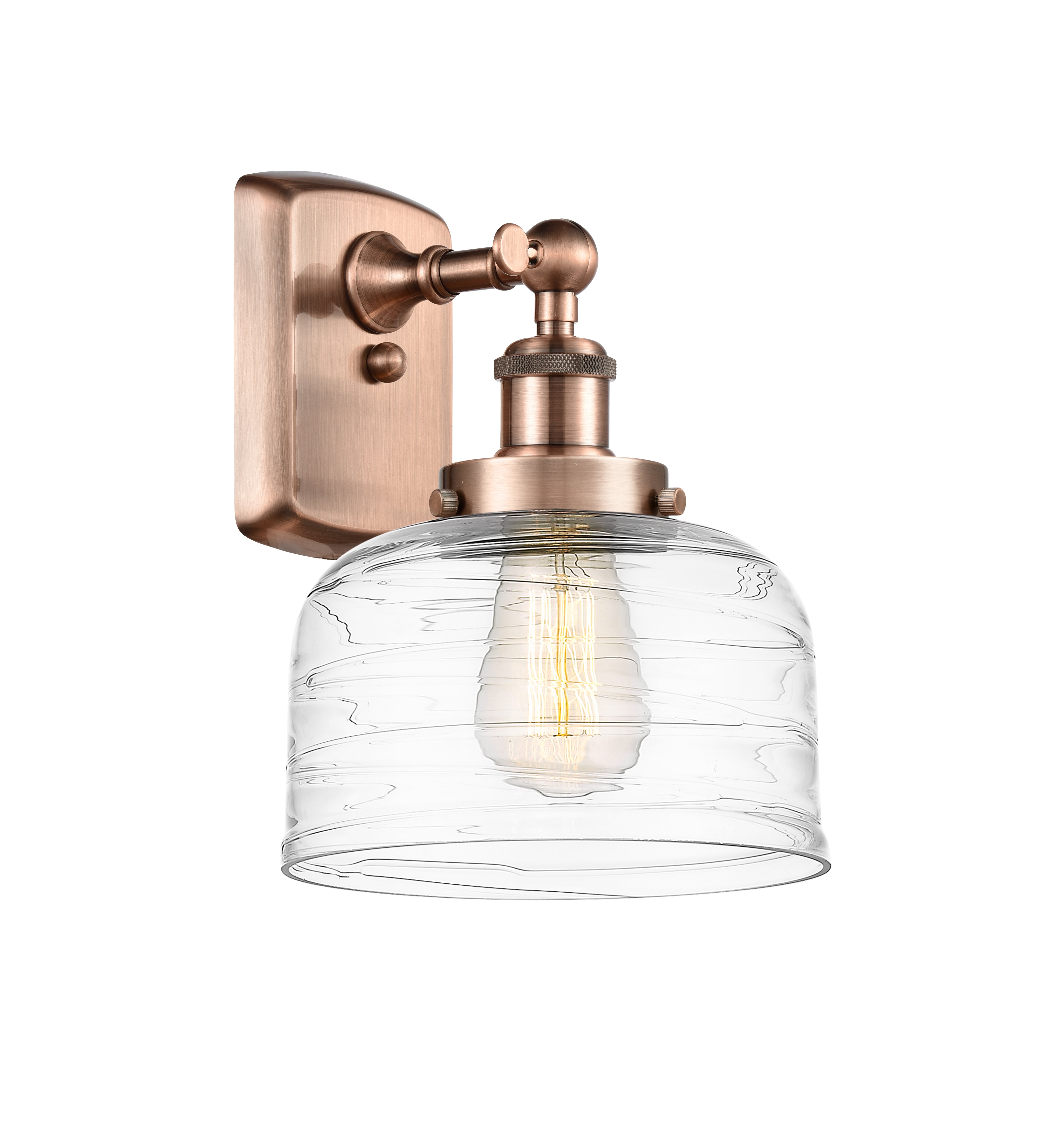 Ballston Urban Sconce Cast Brass 13 Inch