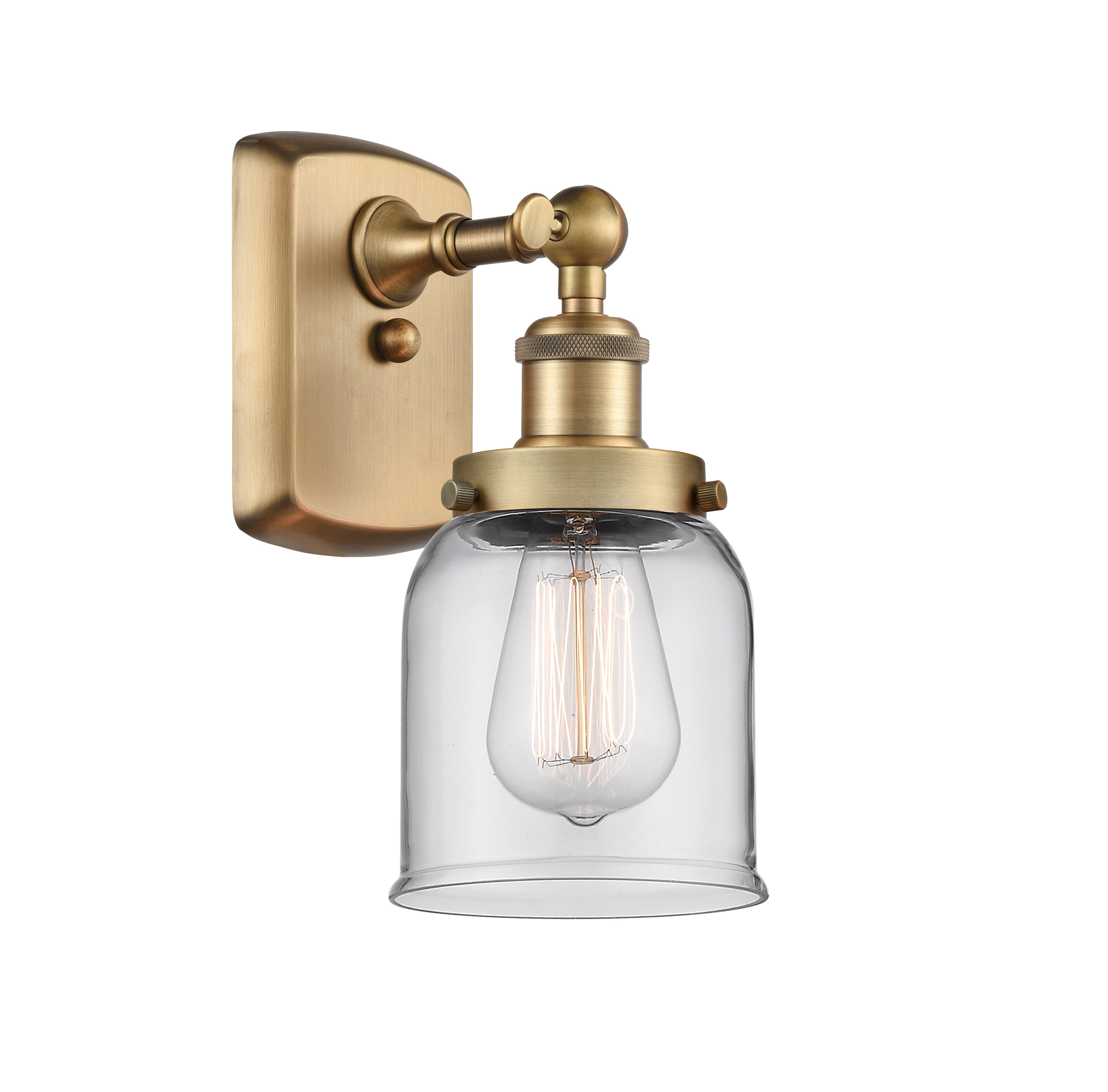 Ballston Urban Sconce Cast Brass Finish