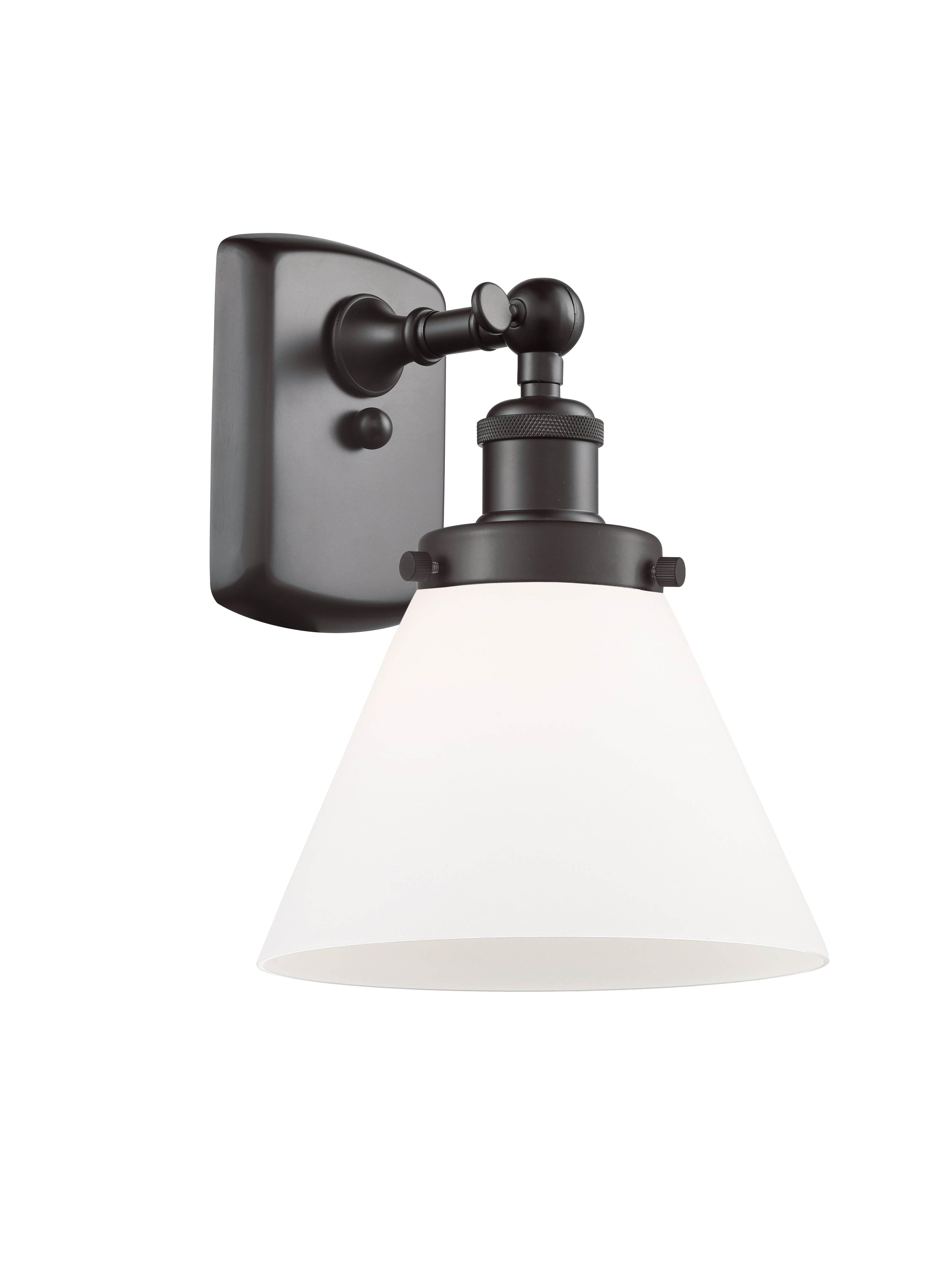 Ballston Urban Sconce Cast Brass 8 Inch