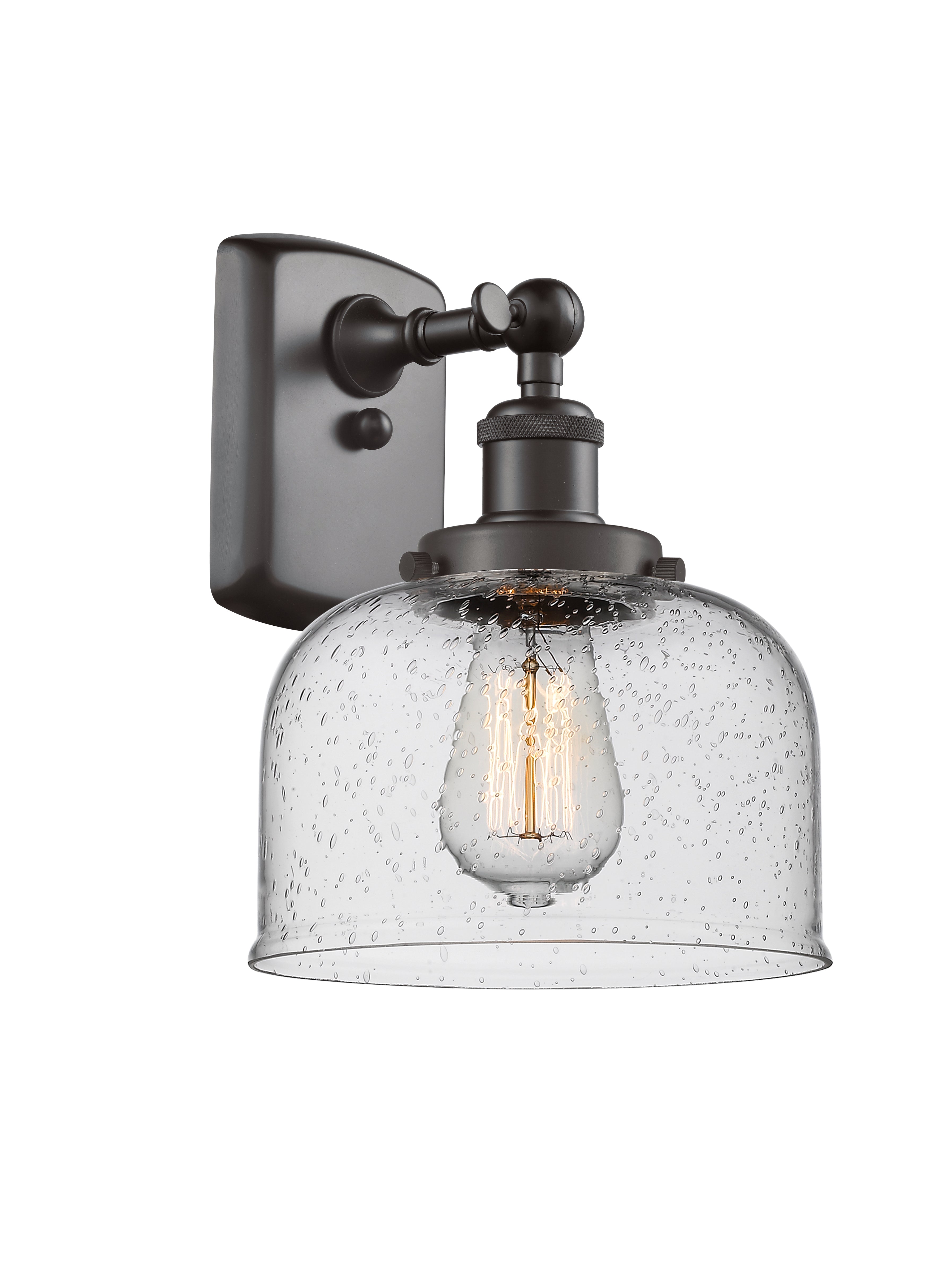 Ballston Urban Sconce Cast Brass Glass