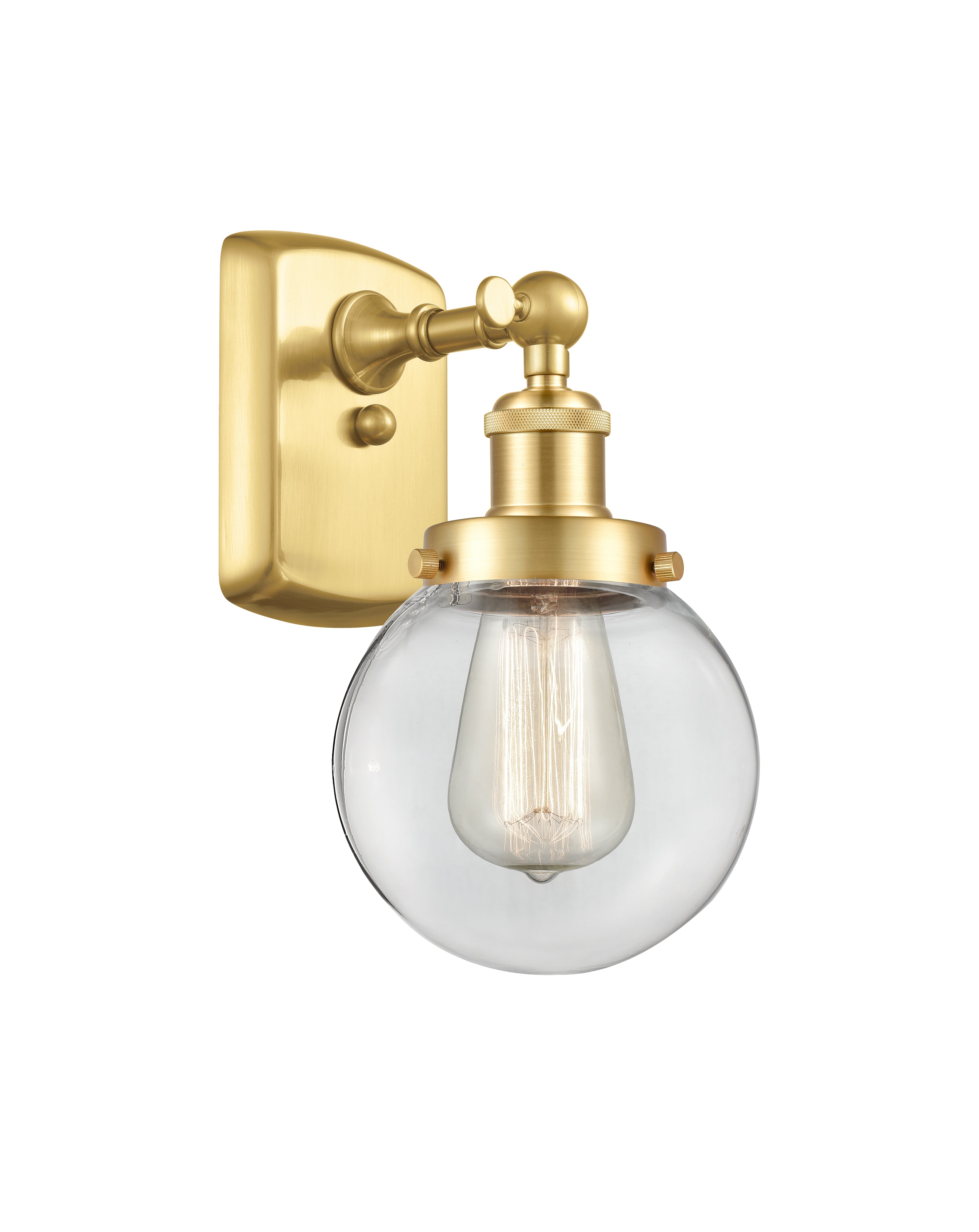 Ballston Urban Sconce Cast Brass Modern