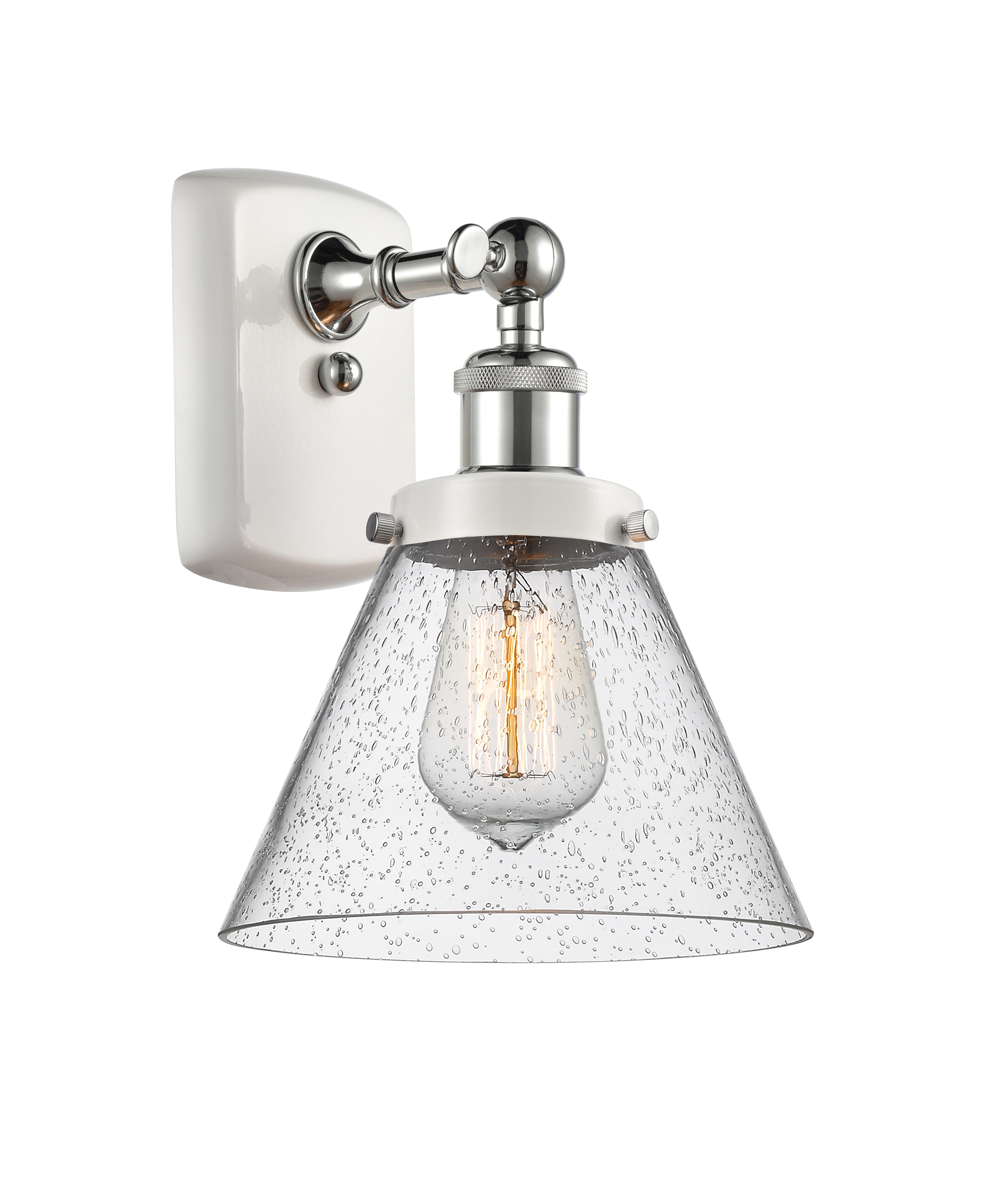 Ballston Urban Sconce Cast Brass 8 Inch