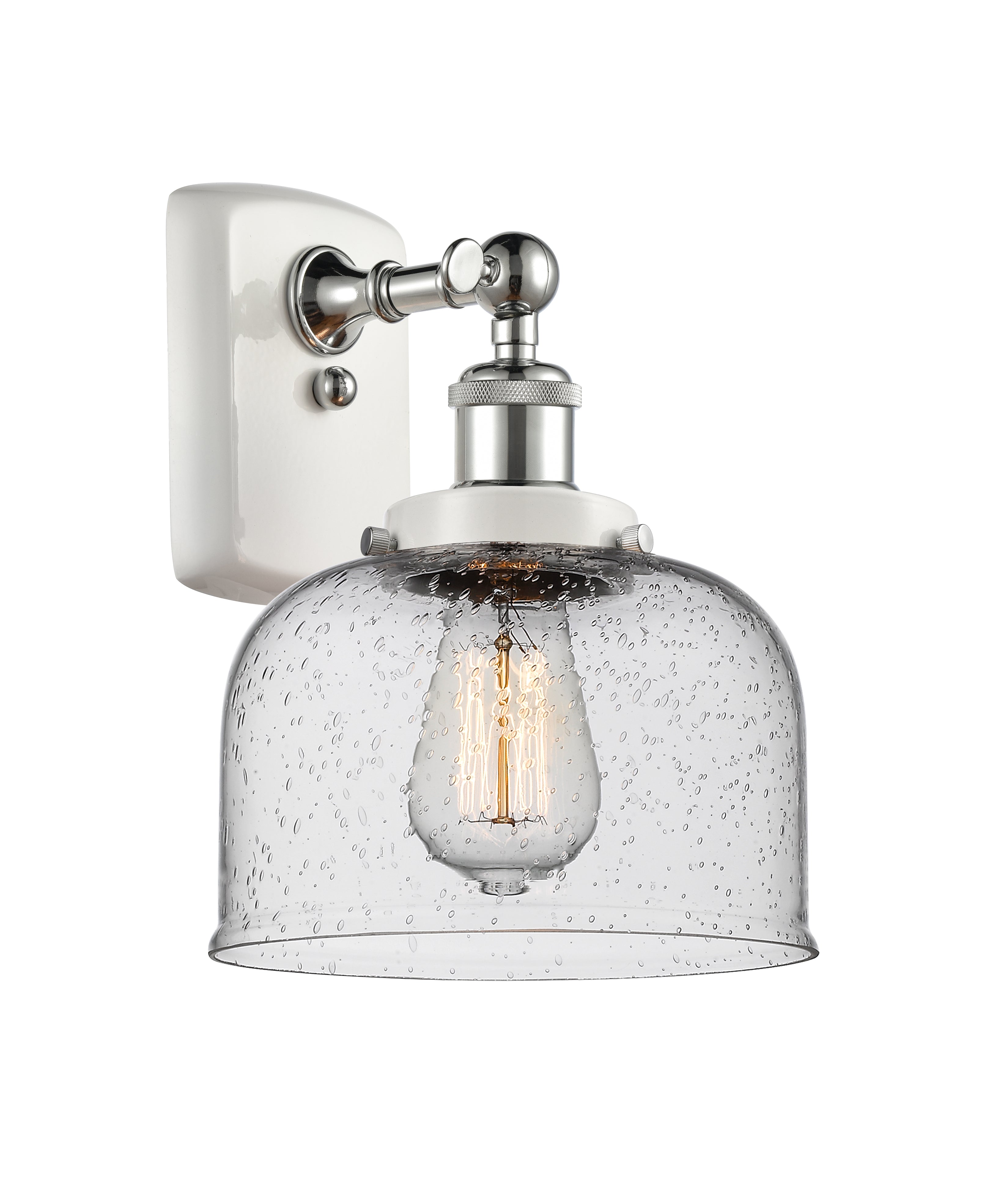 Ballston Urban Sconce Cast Brass Glass