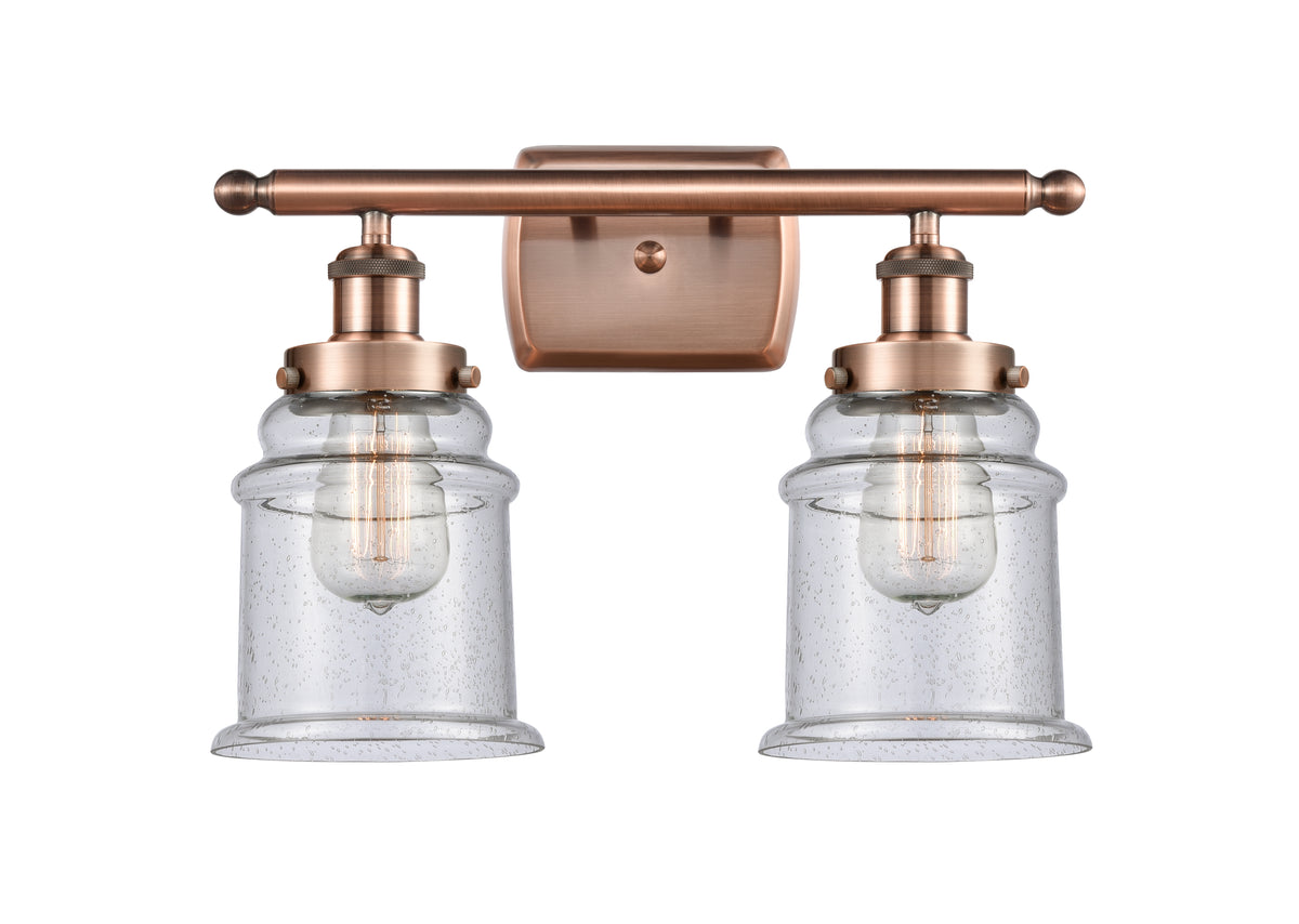 Canton 16-Inch 2-Light Bath Vanity Light 11.125-Inch High