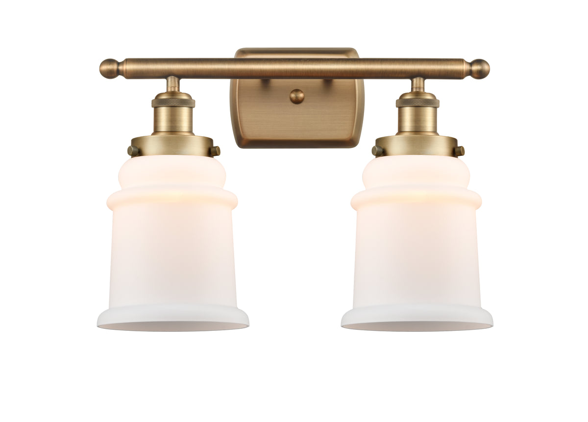 Canton 16-Inch 2-Light Bath Vanity Light 11.125-Inch High