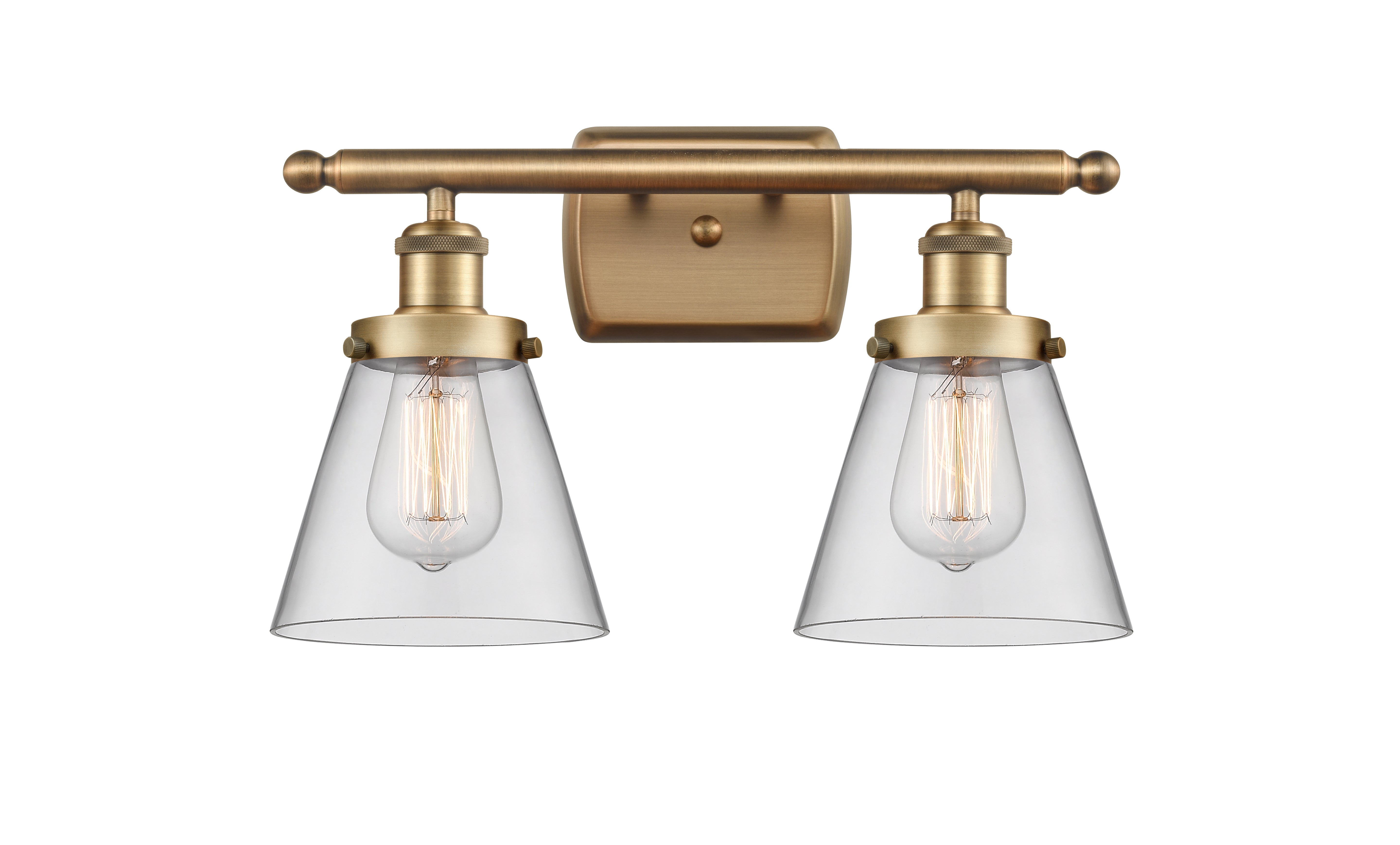 Ballston Urban Vanity Light Cast Brass
