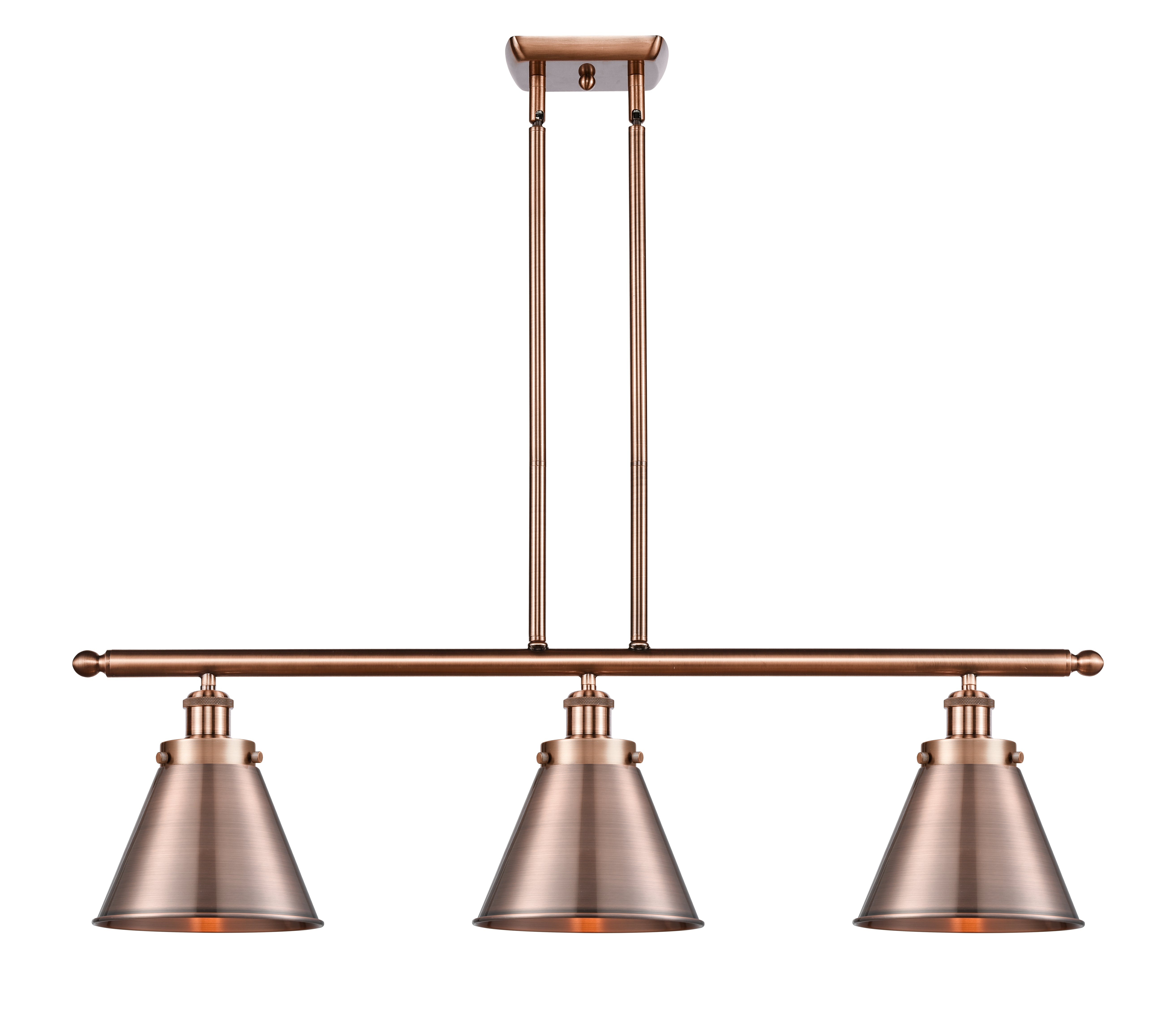 Ballston Urban Island Light Cast Brass