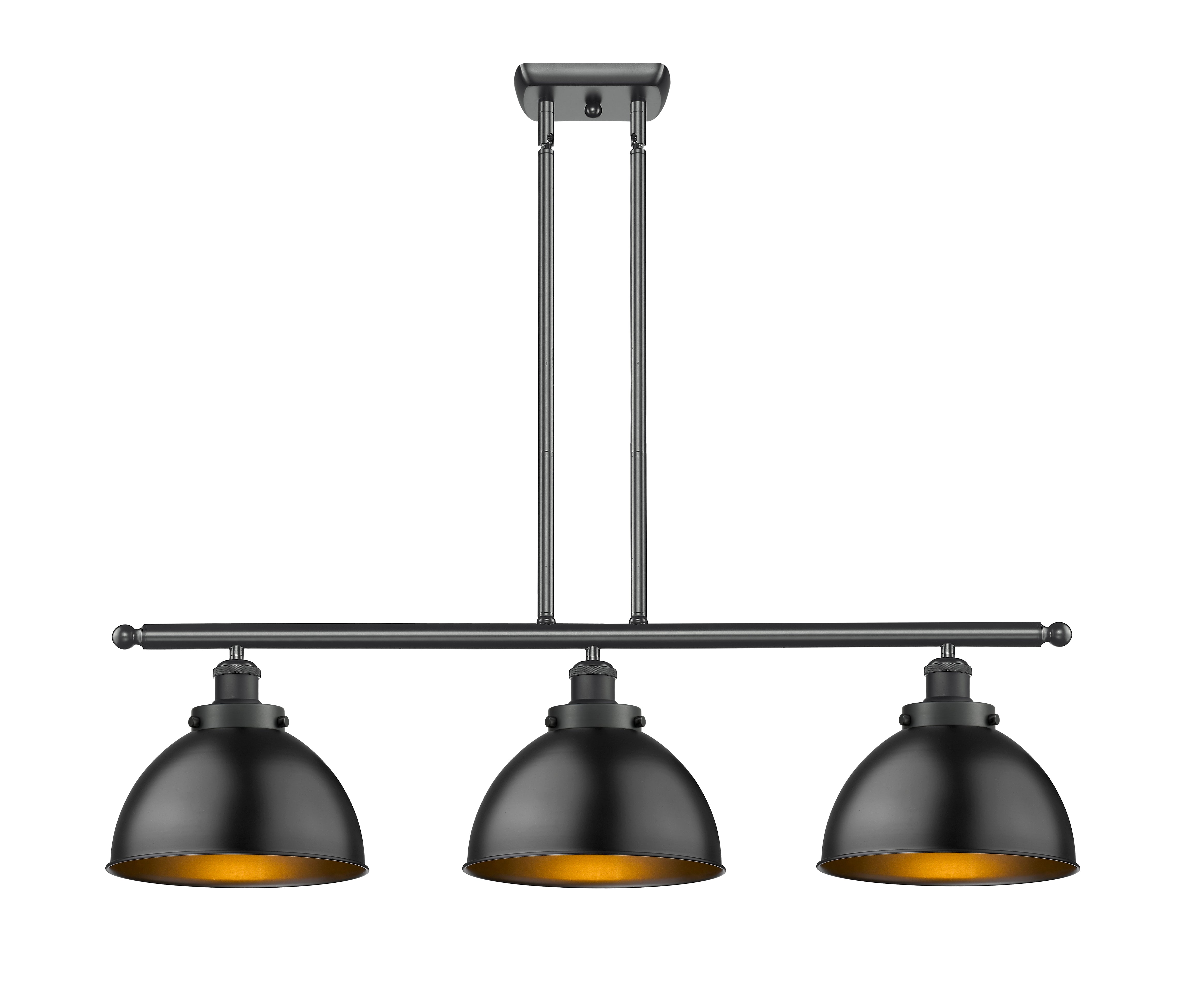 Ballston Urban Island Light Cast Brass