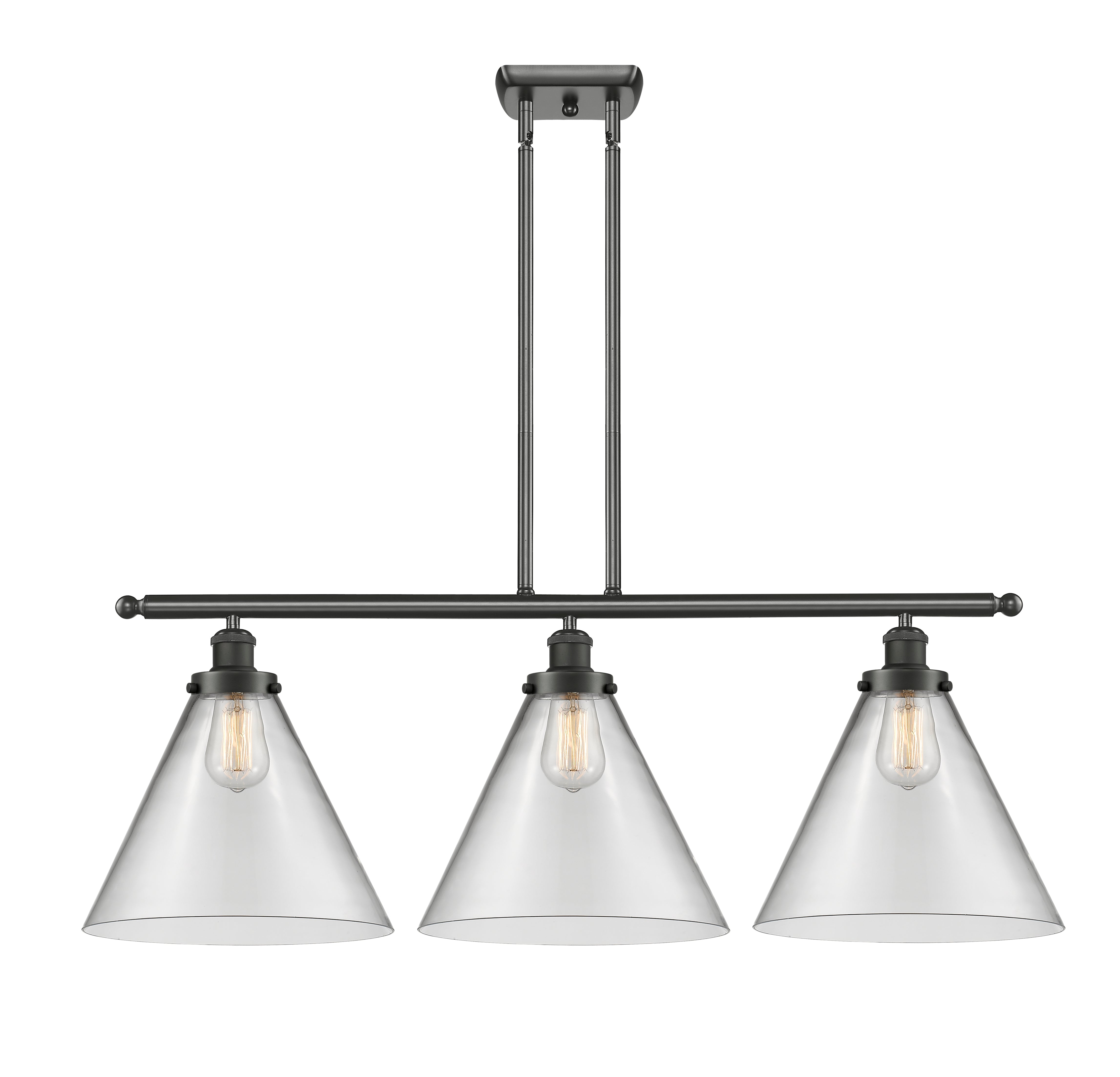 Ballston Urban Island Light Cast Brass Finish