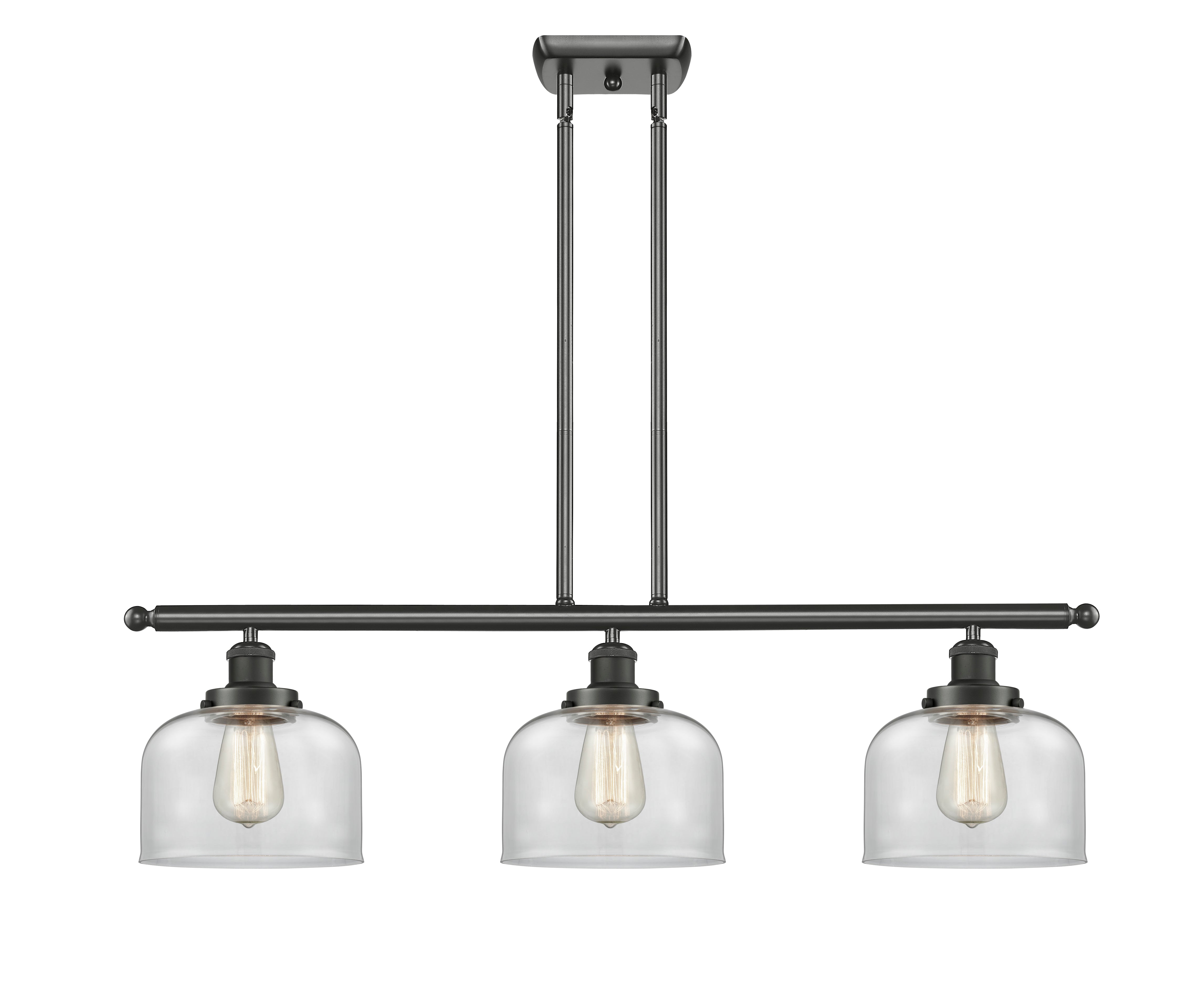 Ballston Urban Island Light Cast Brass Steel