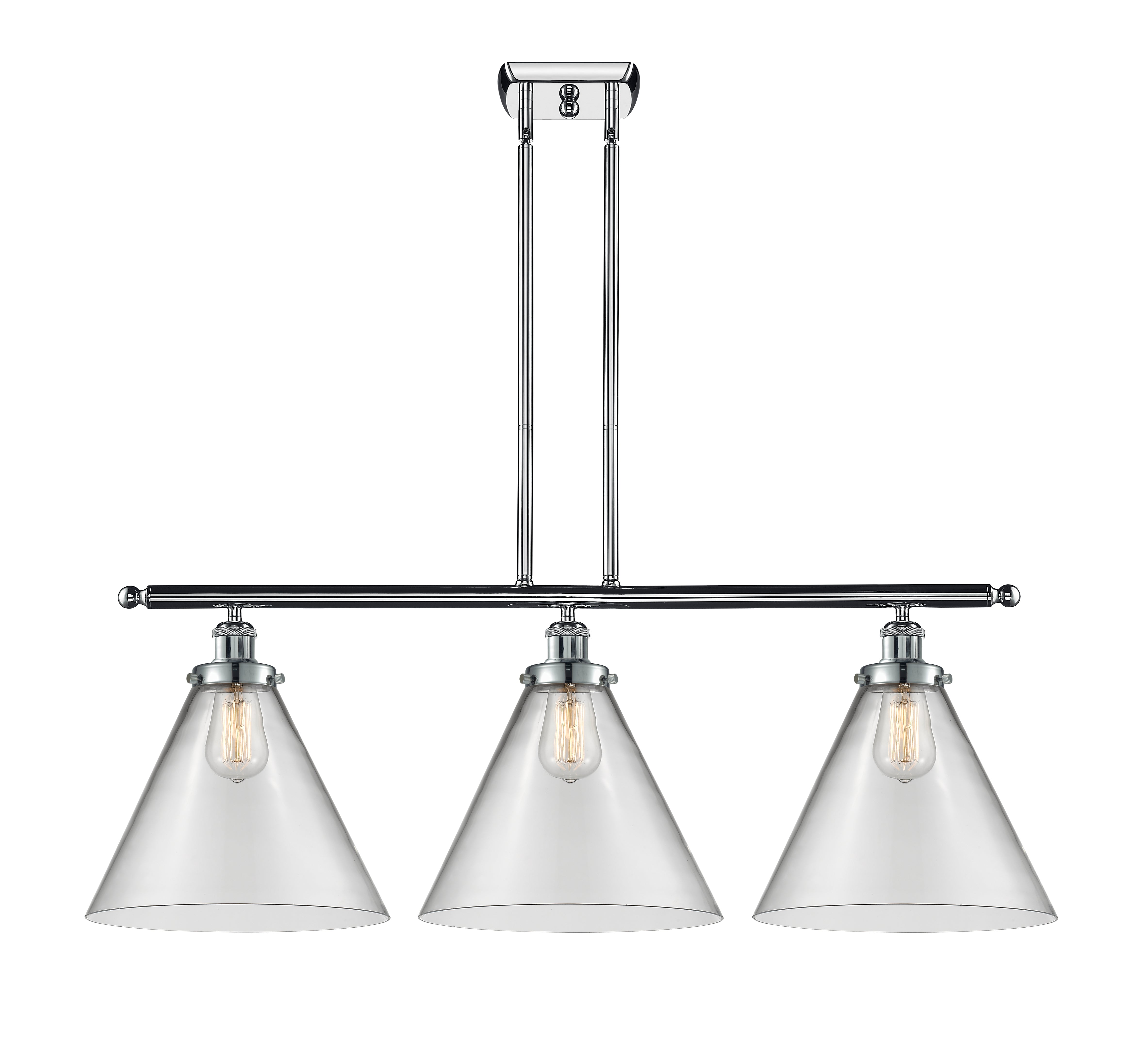 Ballston Urban Island Light Cast Brass