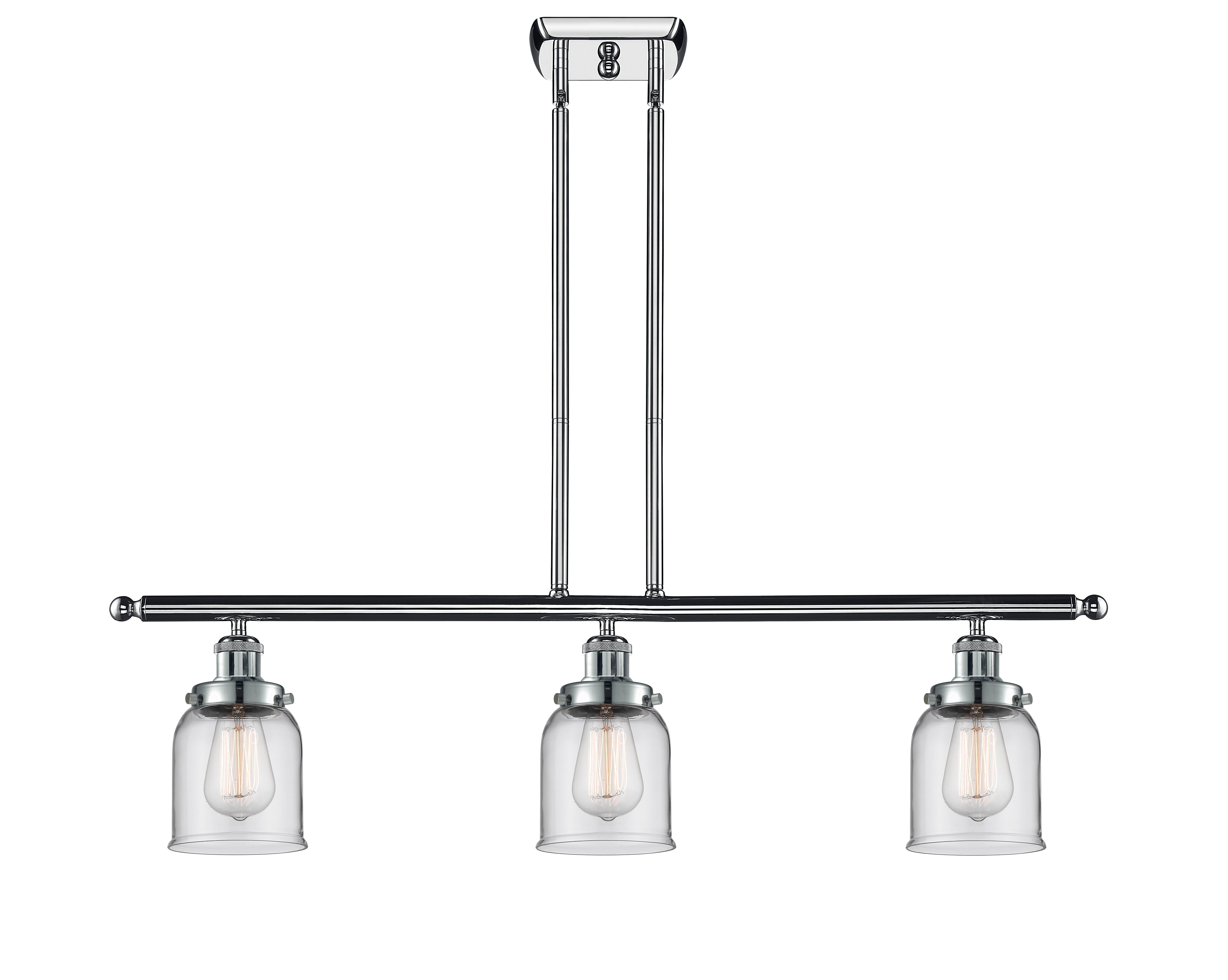 Ballston Urban Island Light Cast Brass