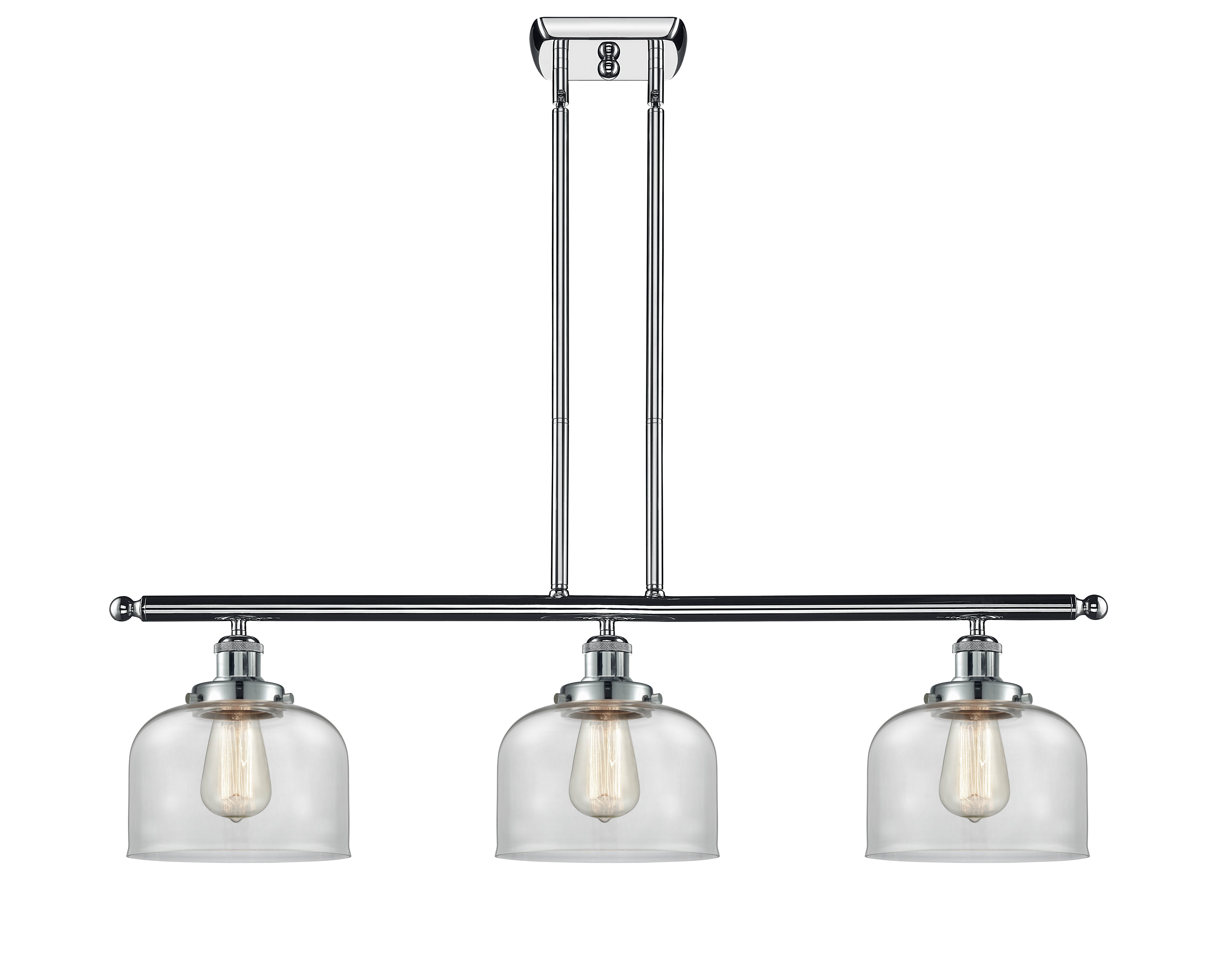 Ballston Urban Island Light Cast Brass Steel