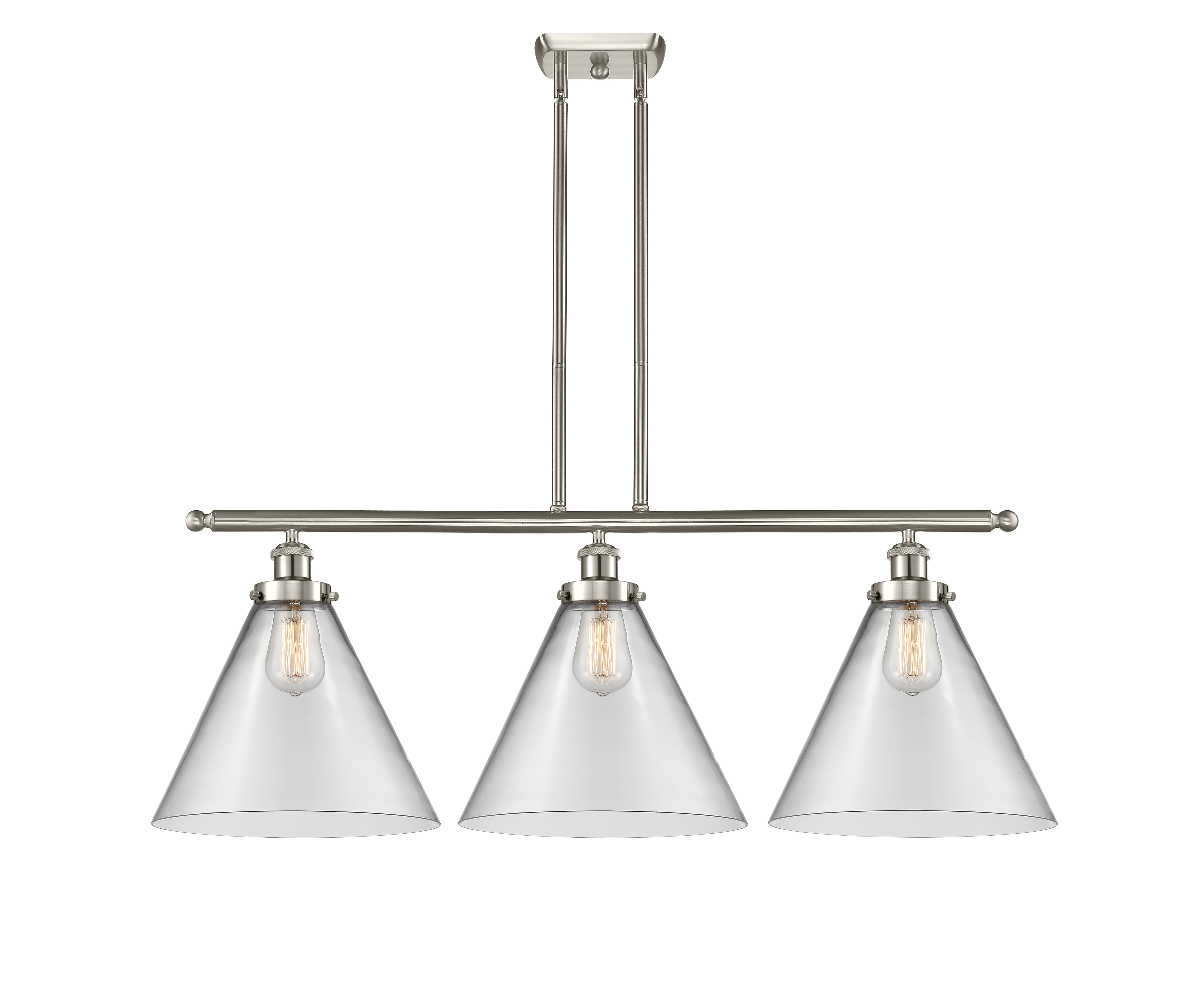 Ballston Urban Island Light Cast Brass Finish