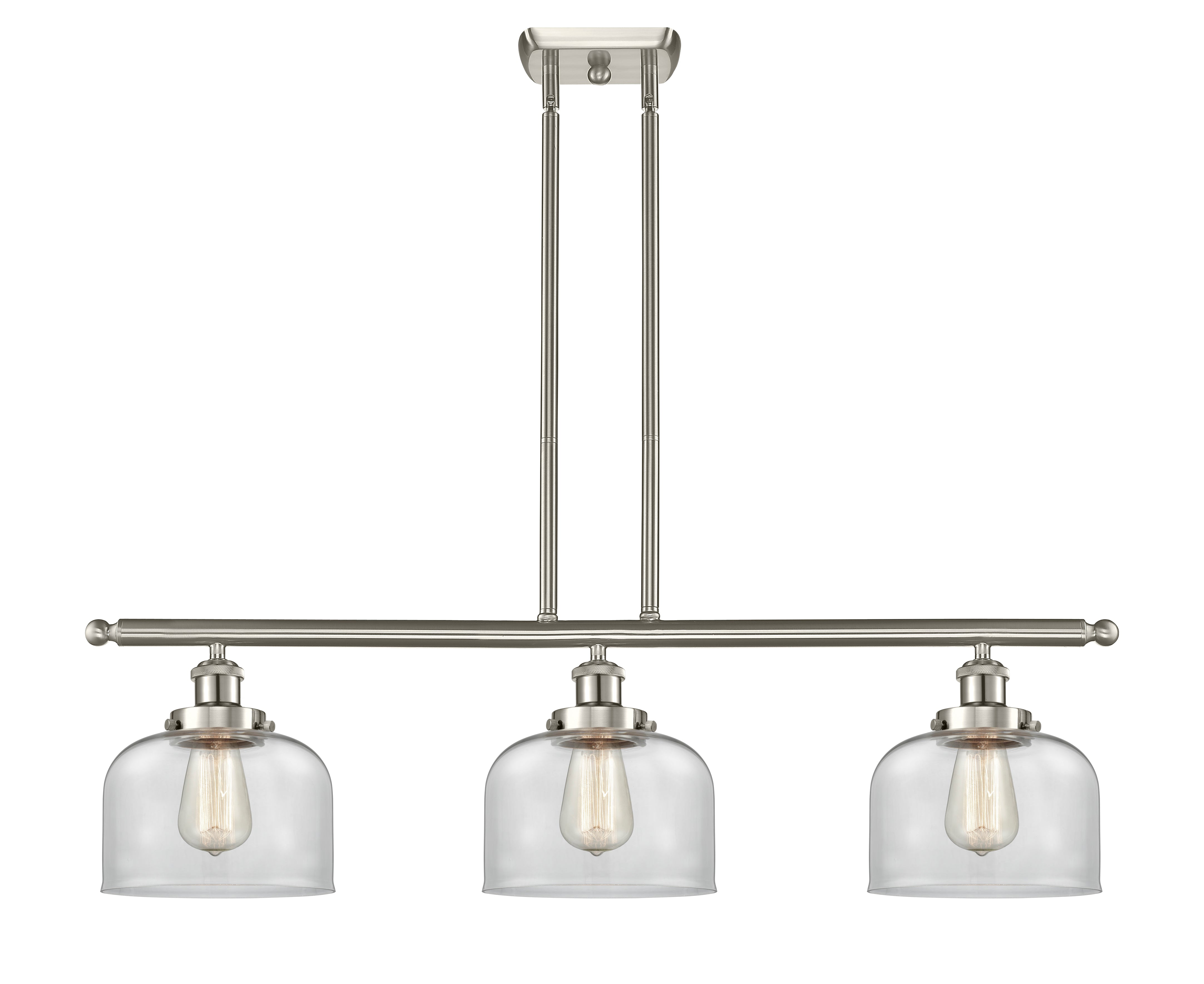 Ballston Urban Island Light Cast Brass Steel
