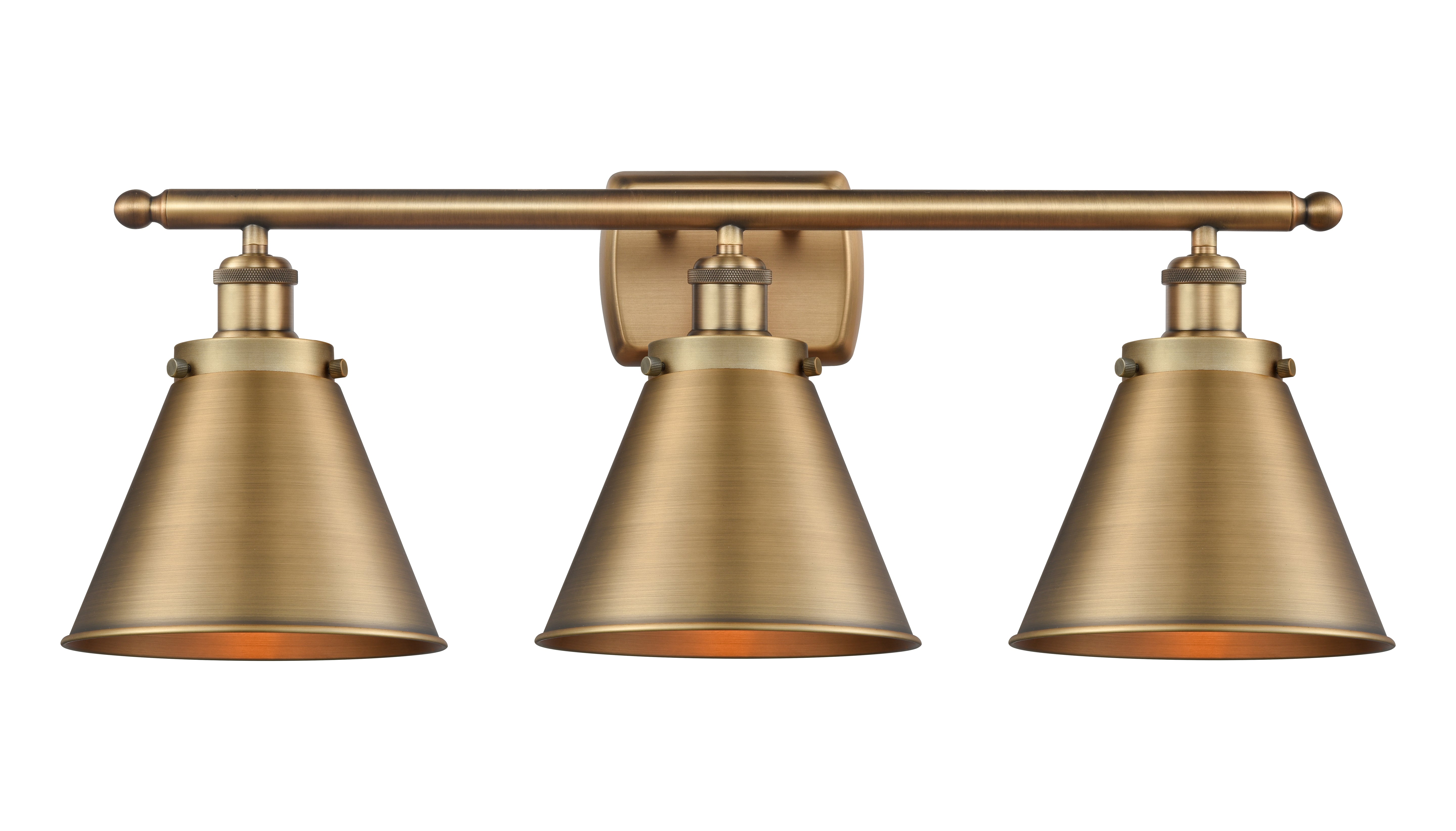 Ballston Urban Industrial, Farmhouse, Restoration-Vintage Appalachian Bath Vanity Light