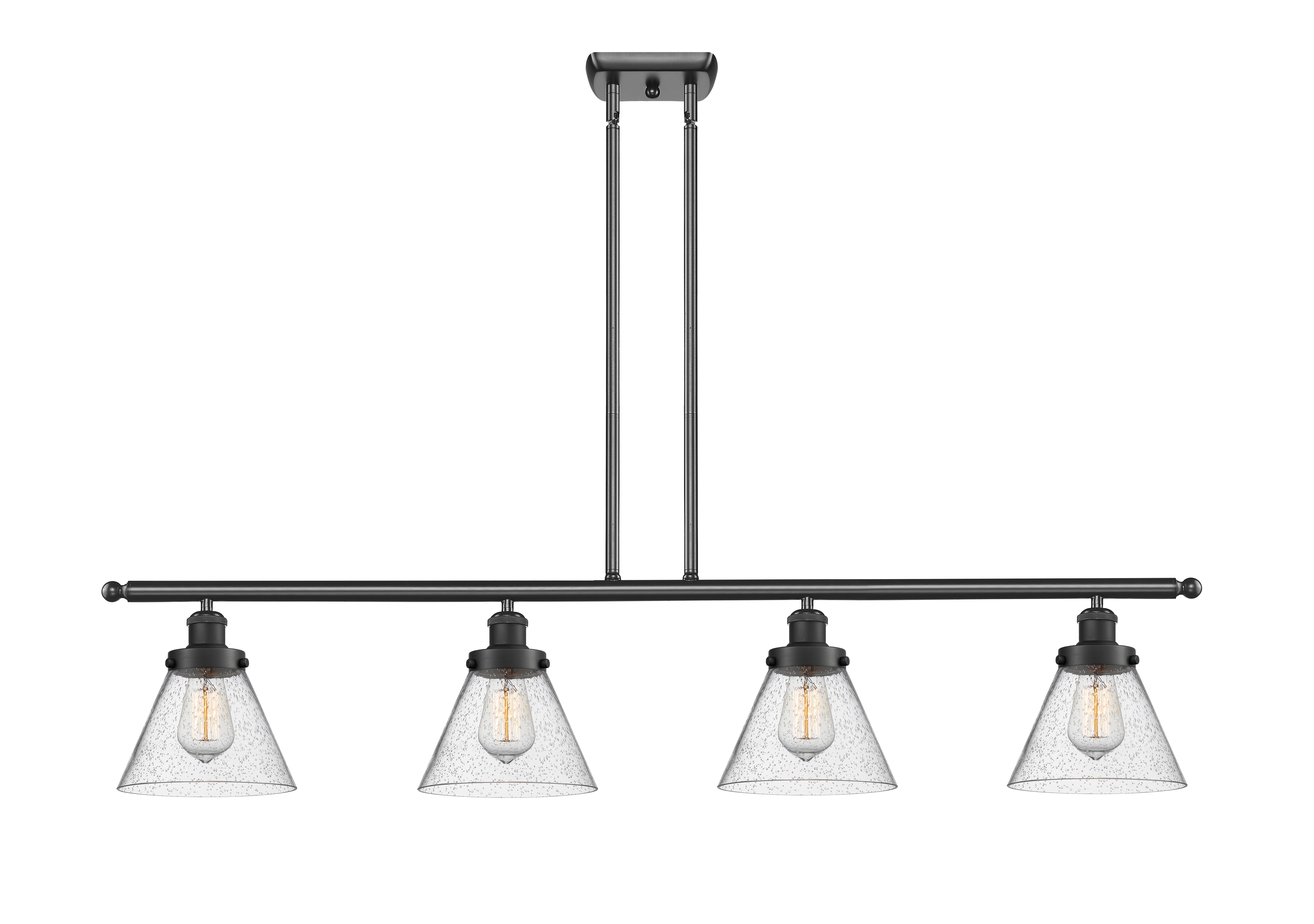 Ballston Urban Island Light Cast Brass Steel