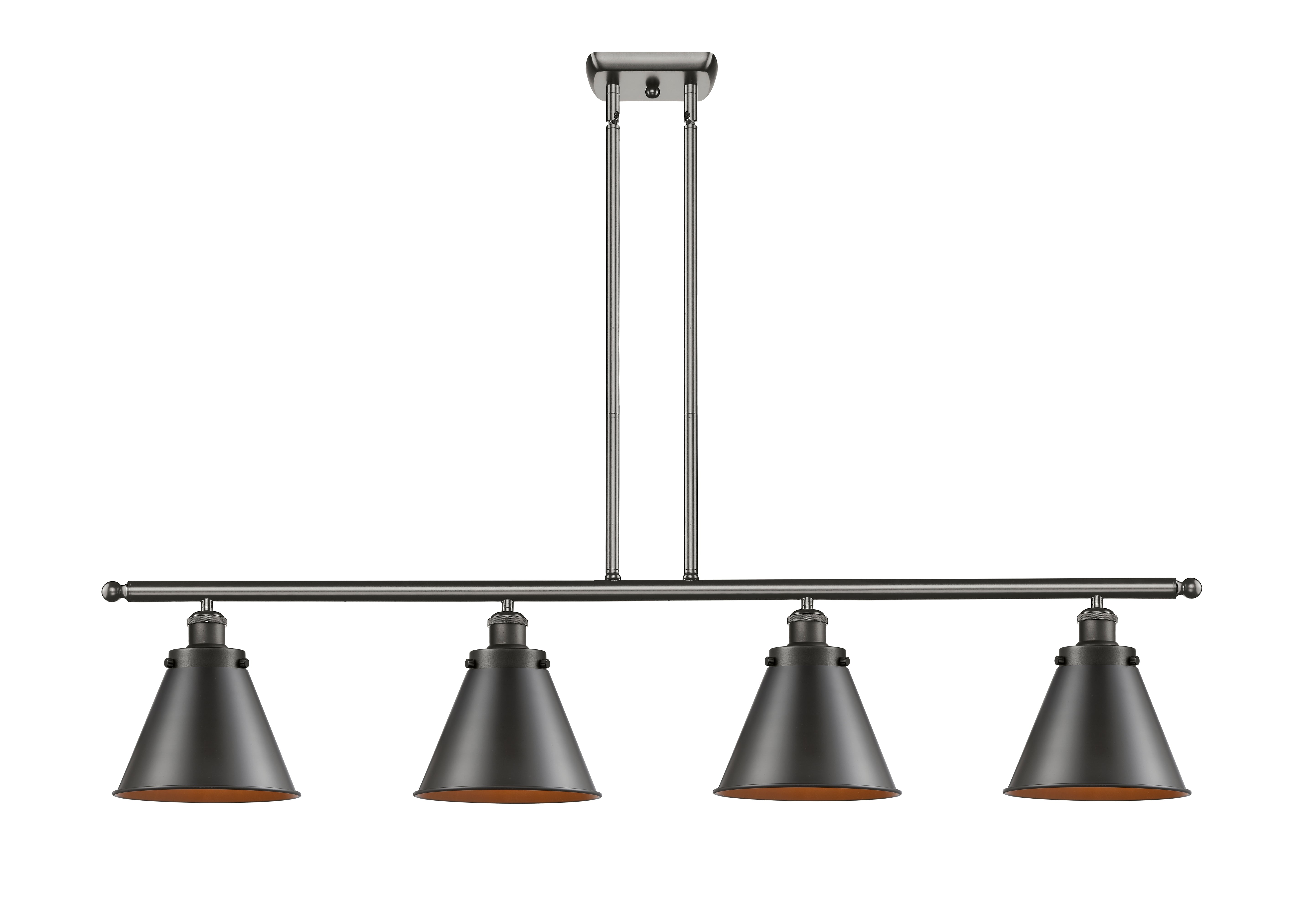 Ballston Urban Island Light Cast Brass Steel