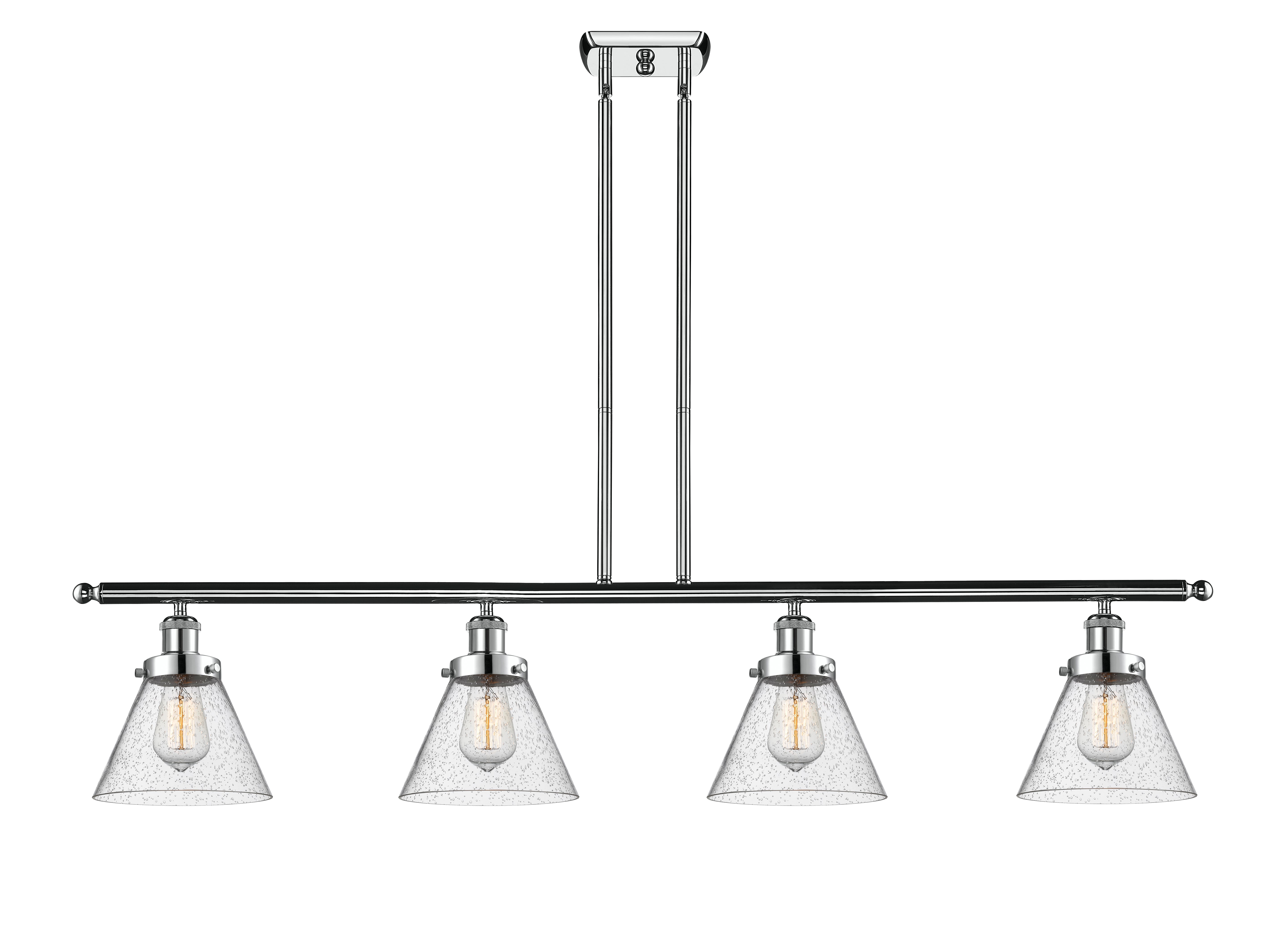 Ballston Urban Island Light Cast Brass