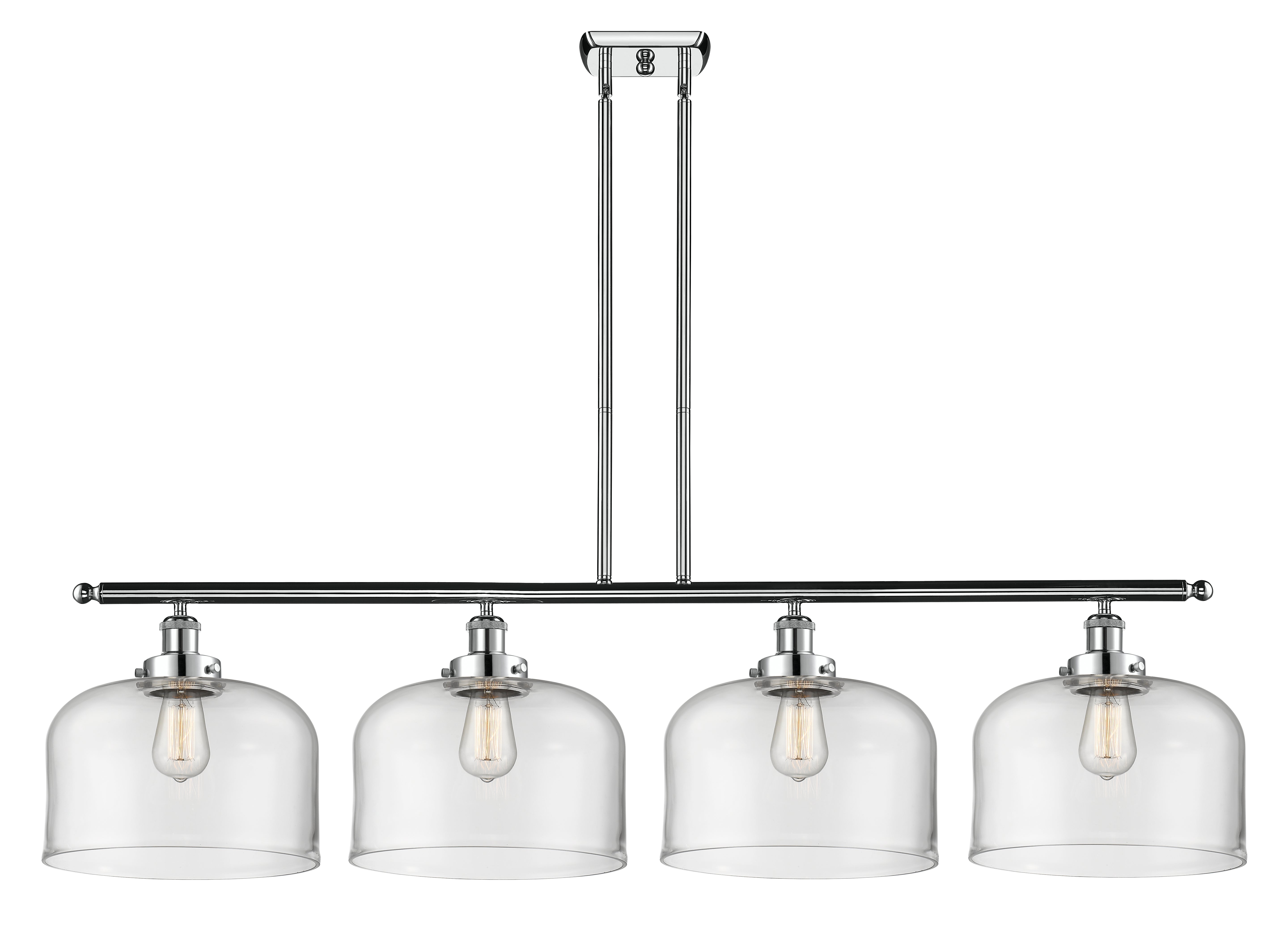 Ballston Urban Island Light Cast Brass
