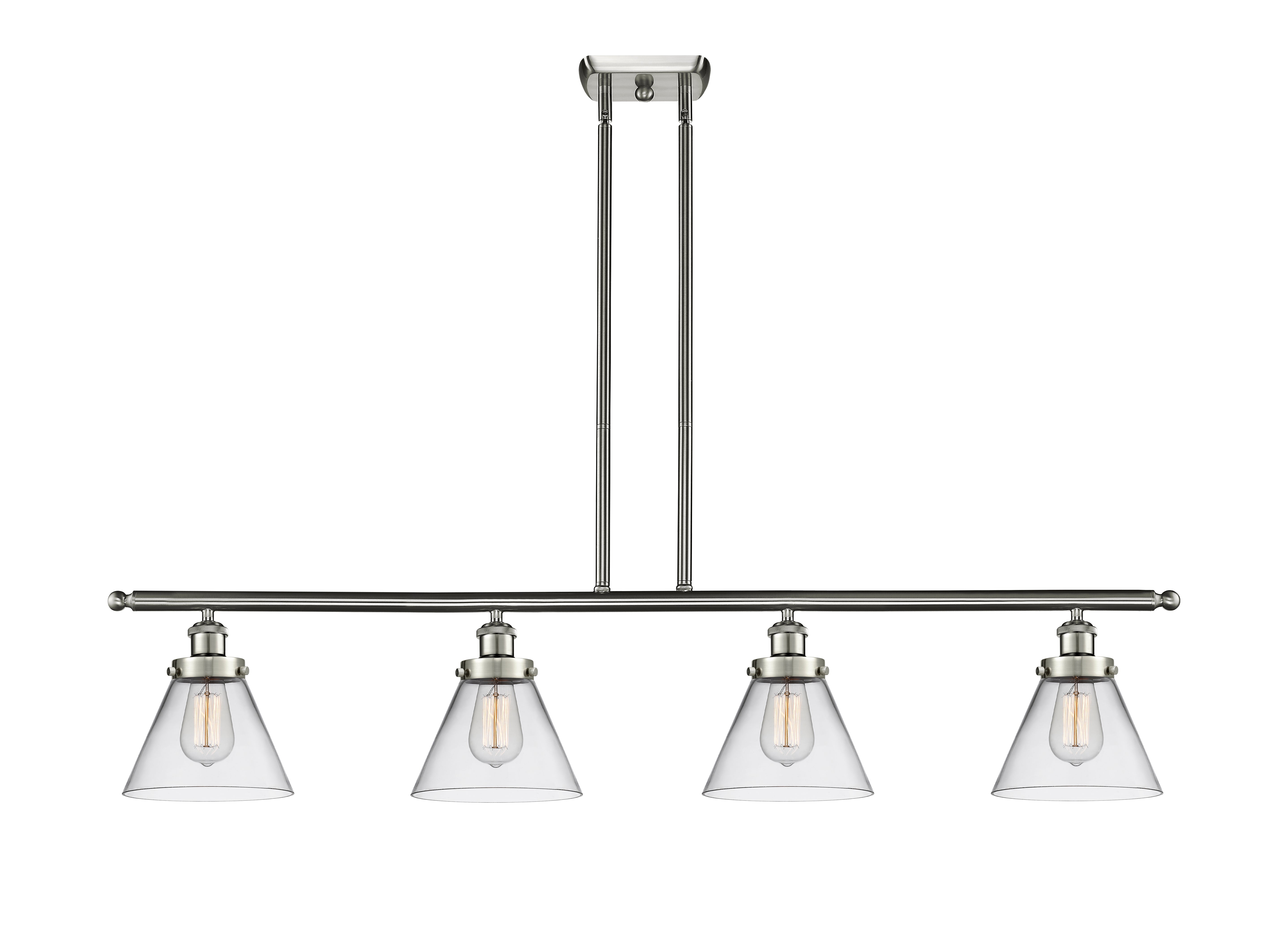 Ballston Urban Island Light Cast Brass