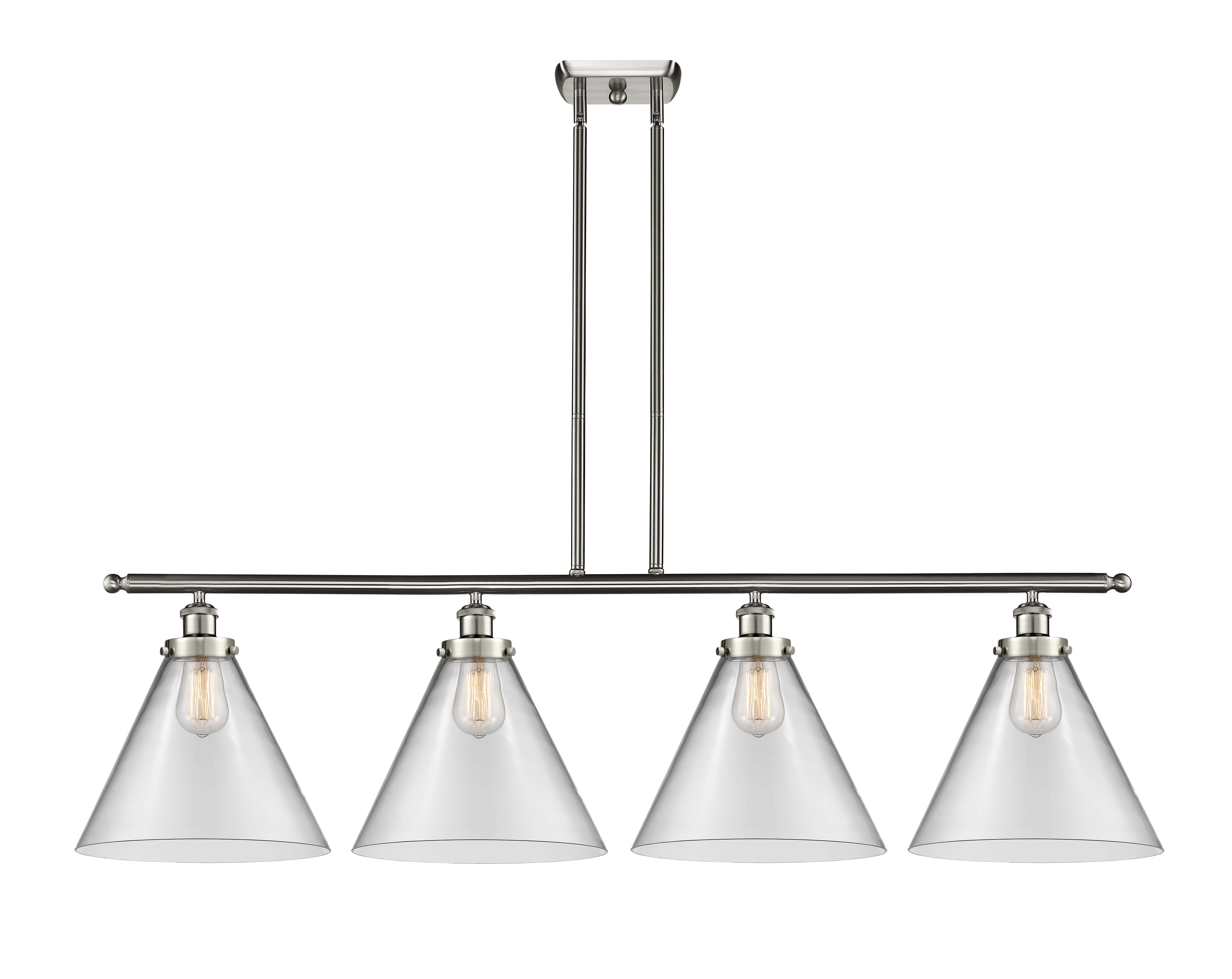 Ballston Urban Island Light Cast Brass Steel