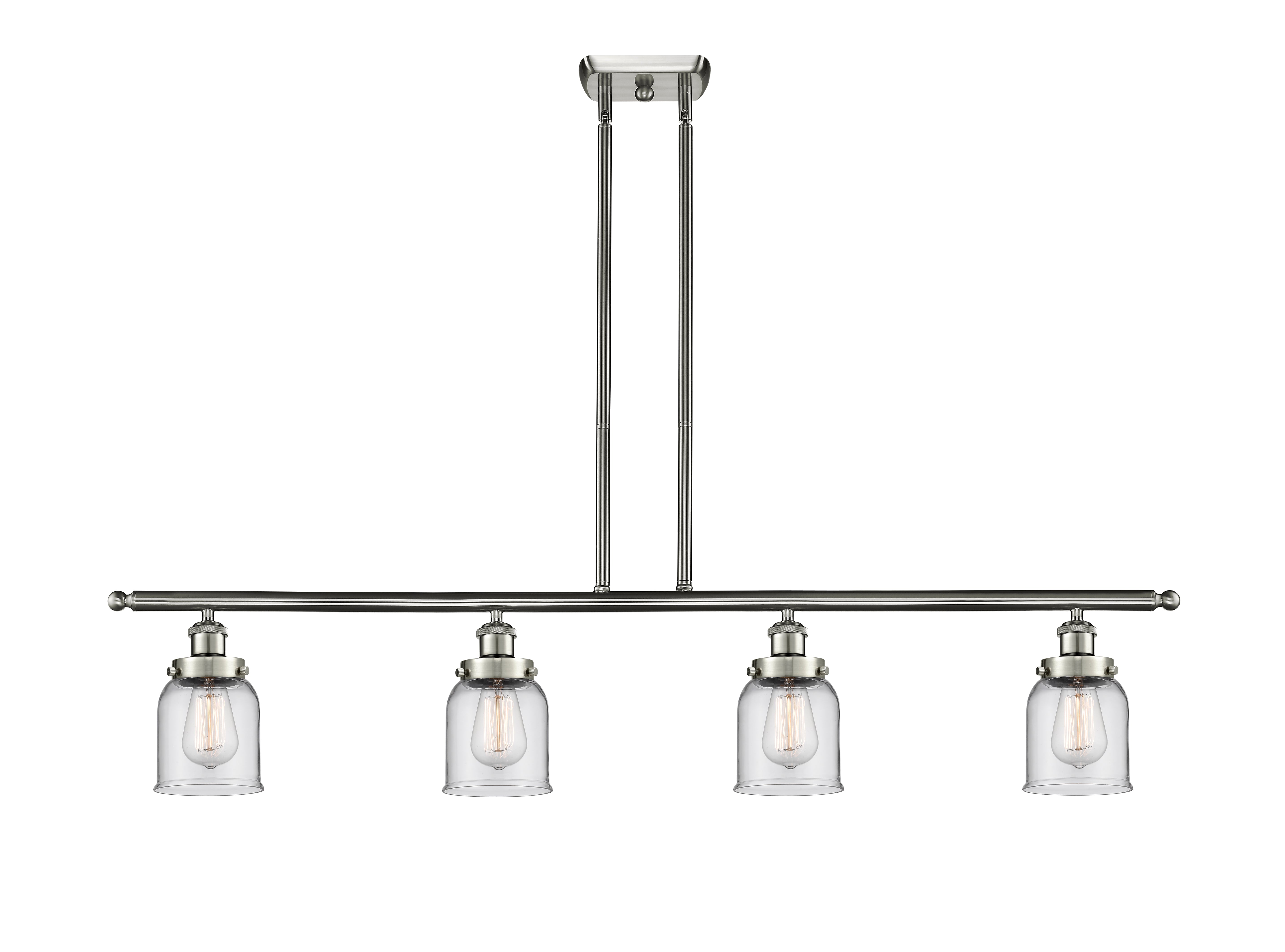 Ballston Urban Island Light Cast Brass Finish