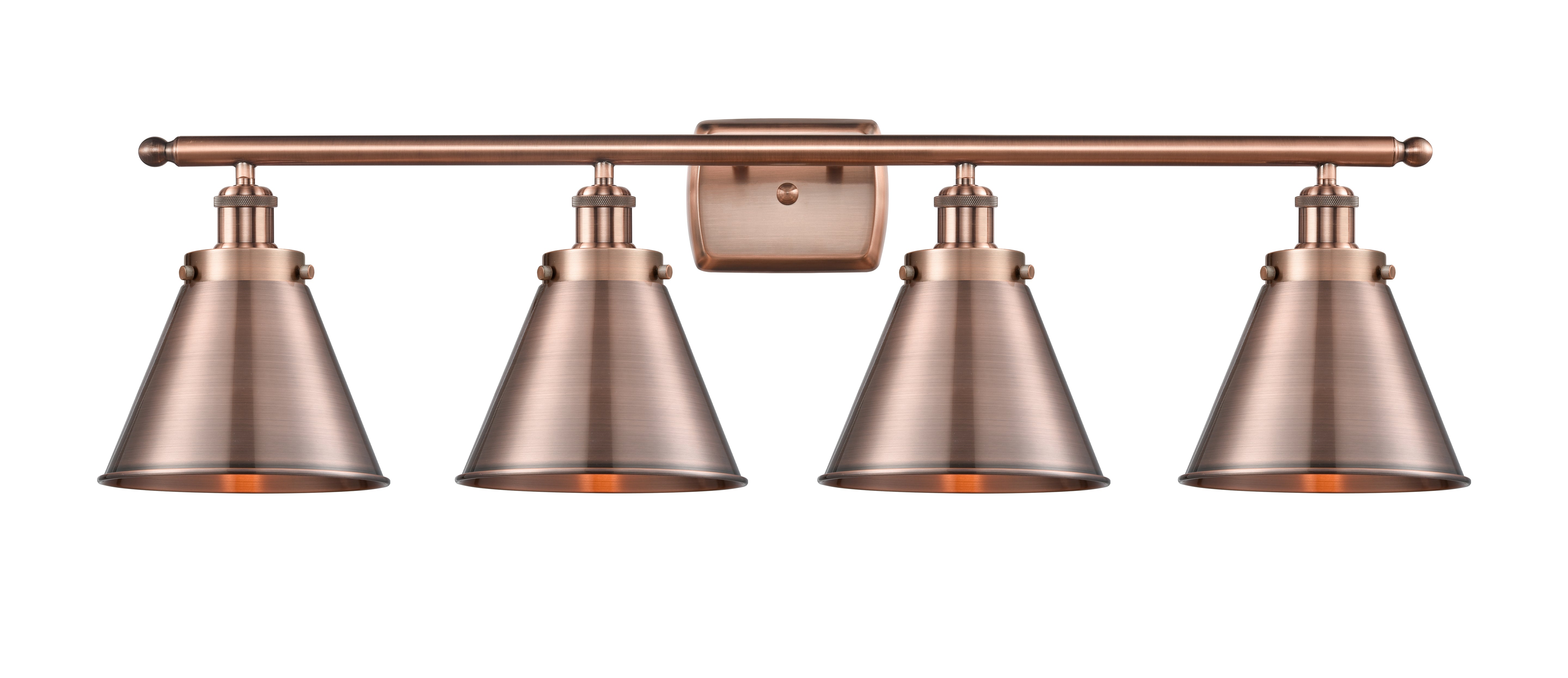 Ballston Urban Industrial, Farmhouse, Restoration-Vintage Appalachian Bath Vanity Light